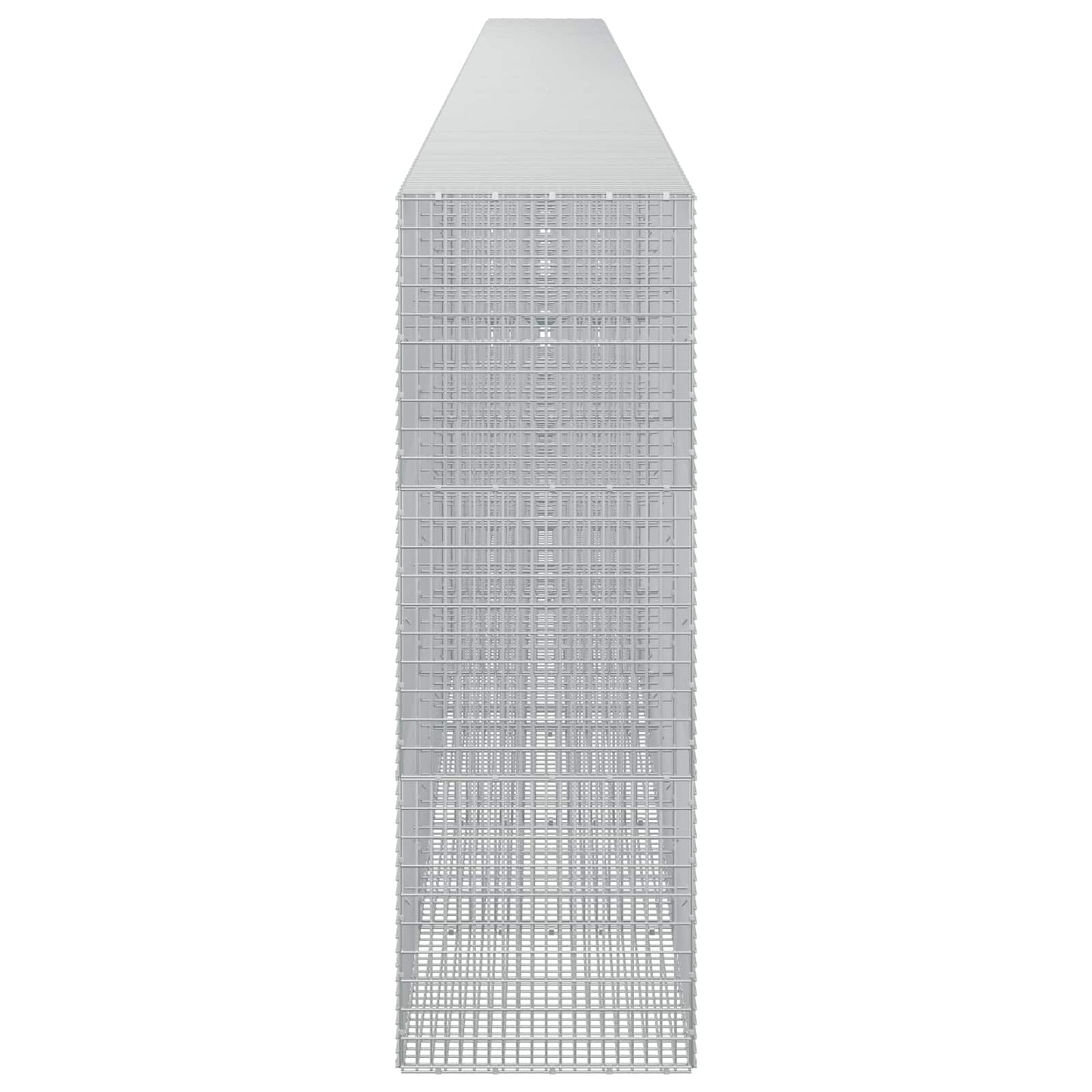 vidaXL Γκαμπιόν με σύρμα 5 mm και πλέγμα 5x2,5 cm 1150x50x150 εκ