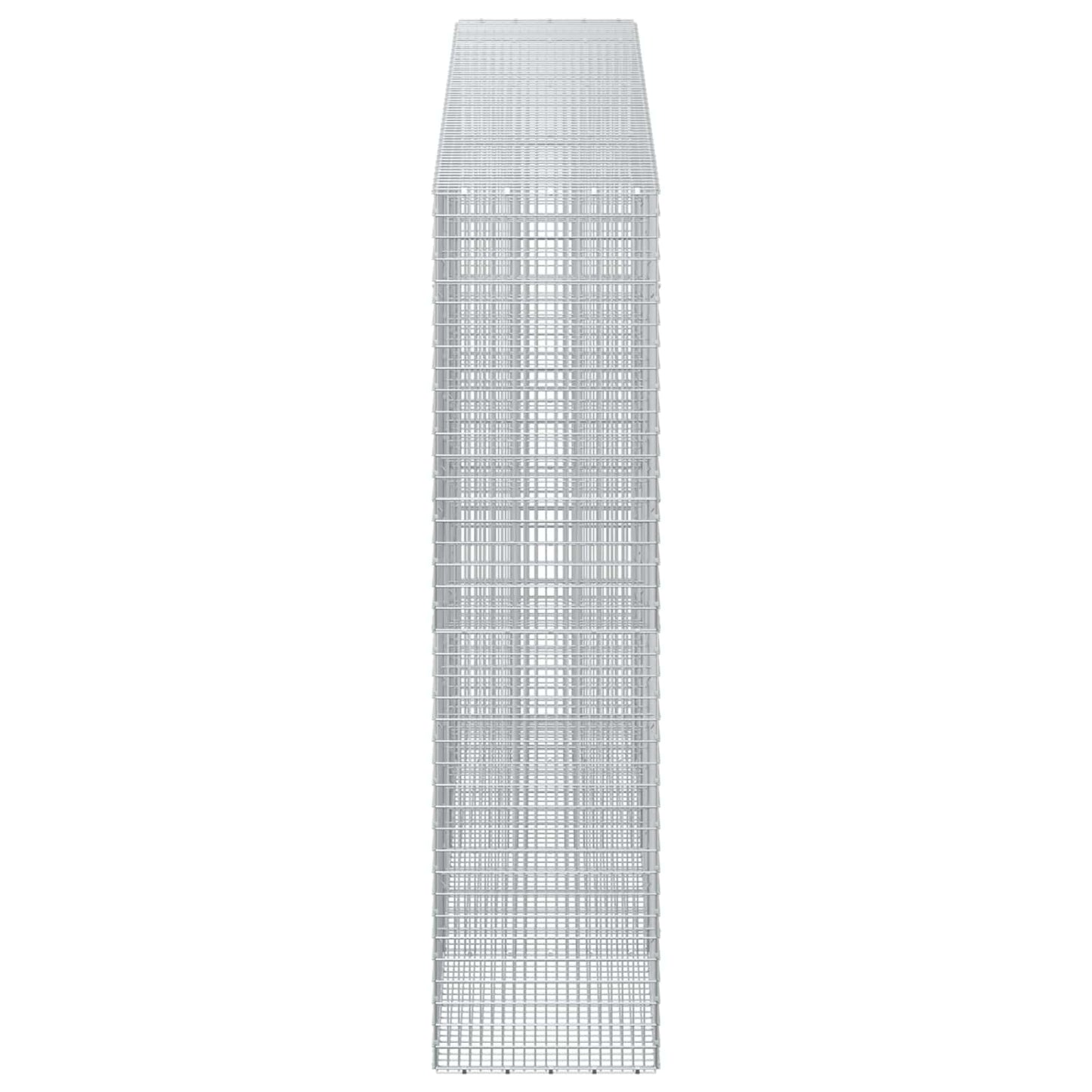 vidaXL Γκαμπιόν με σύρμα 5 mm και πλέγμα 5x2,5 cm 350x50x200 εκ