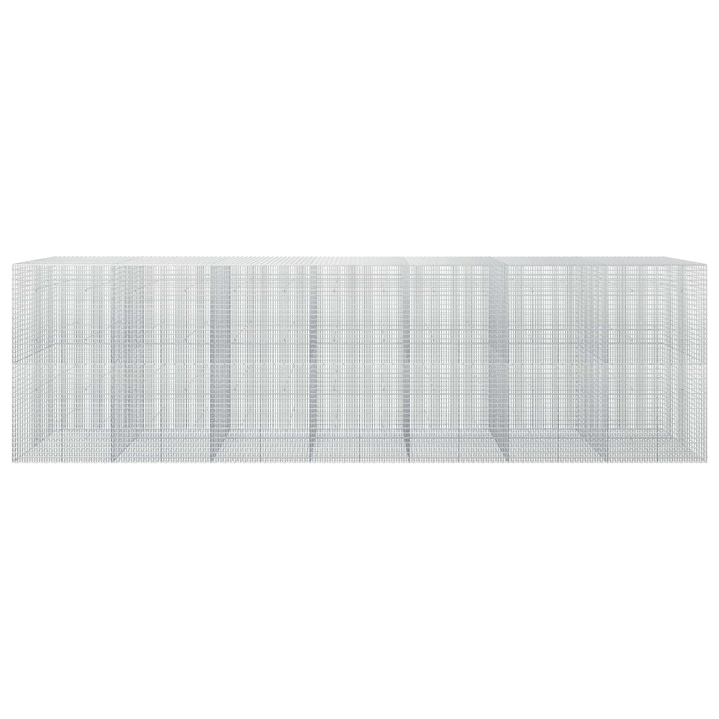 vidaXL Γκαμπιόν με σύρμα 5 mm και πλέγμα 5x2,5 cm 700x50x200 εκ