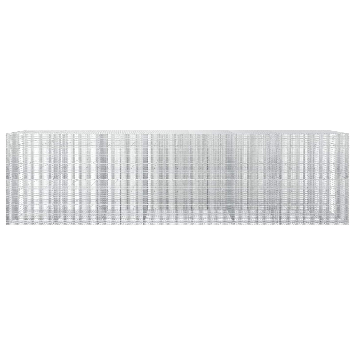 vidaXL Γκαμπιόν με σύρμα 5 mm και πλέγμα 5x2,5 cm 750x50x200 εκ