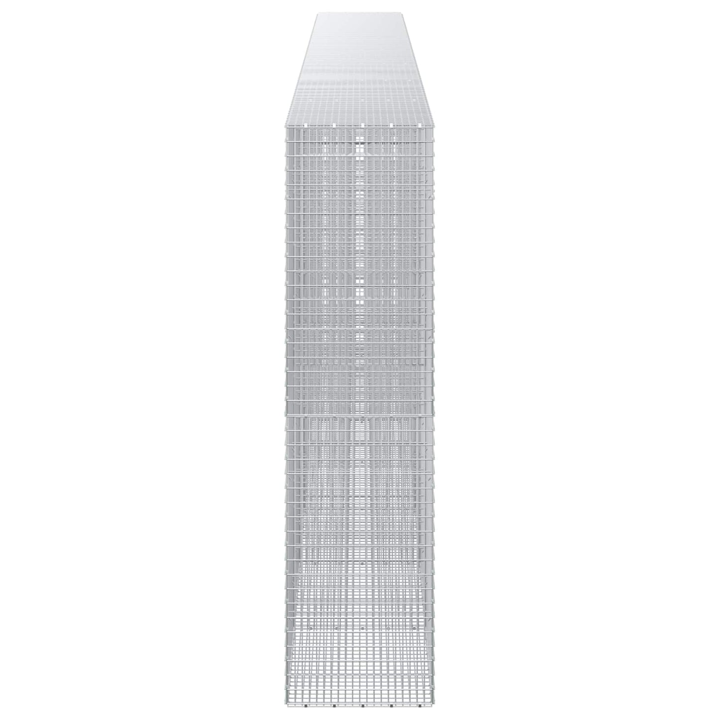 vidaXL Γκαμπιόν με σύρμα 5 mm και πλέγμα 5x2,5 cm 750x50x200 εκ
