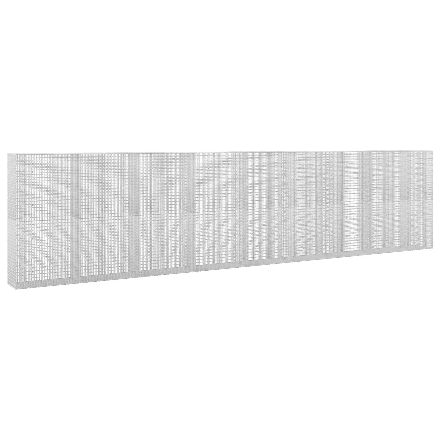 vidaXL Γκαμπιόν με σύρμα 5 mm και πλέγμα 5x2,5 cm 850x50x200 εκ