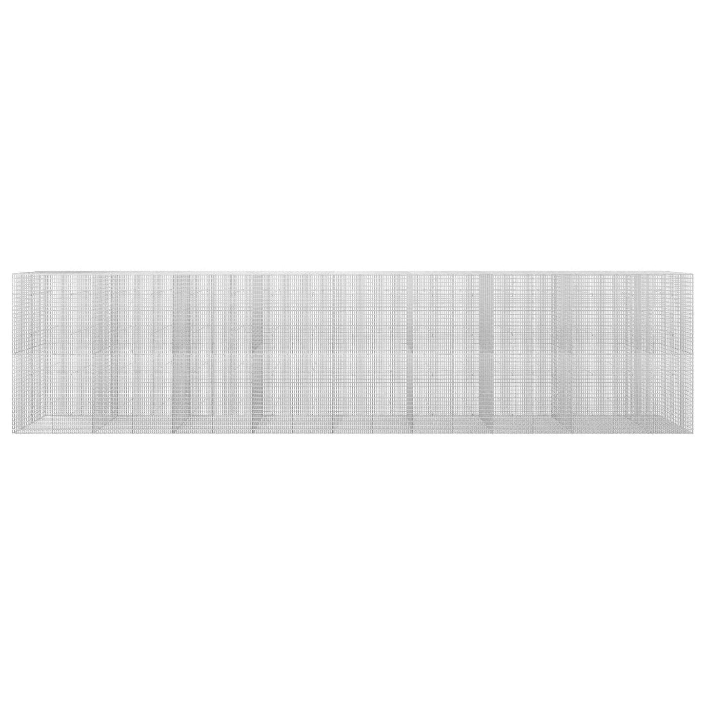 vidaXL Γκαμπιόν με σύρμα 5 mm και πλέγμα 5x2,5 cm 850x50x200 εκ
