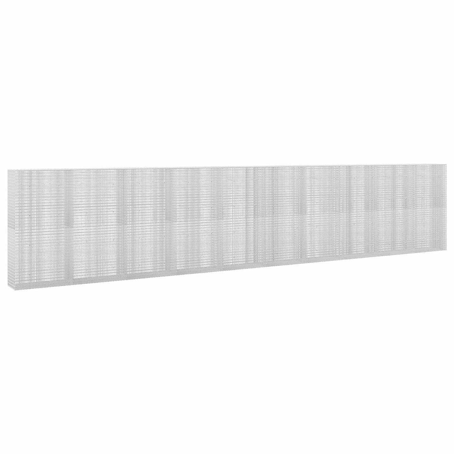 vidaXL Γκαμπιόν με σύρμα 5 mm και πλέγμα 5x2,5 cm 1000x50x200 εκ