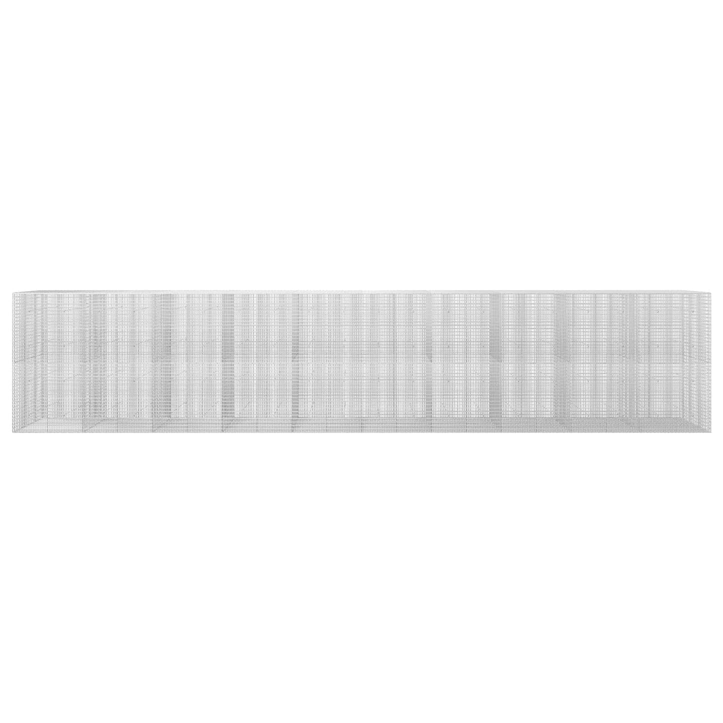 vidaXL Γκαμπιόν με σύρμα 5 mm και πλέγμα 5x2,5 cm 1000x50x200 εκ