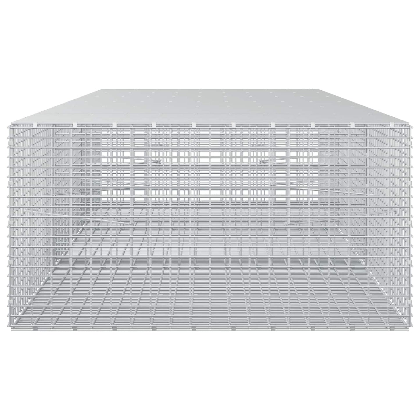 vidaXL Γκαμπιόν με σύρμα 5 mm και πλέγμα 5x2,5 cm 300x100x50 εκ