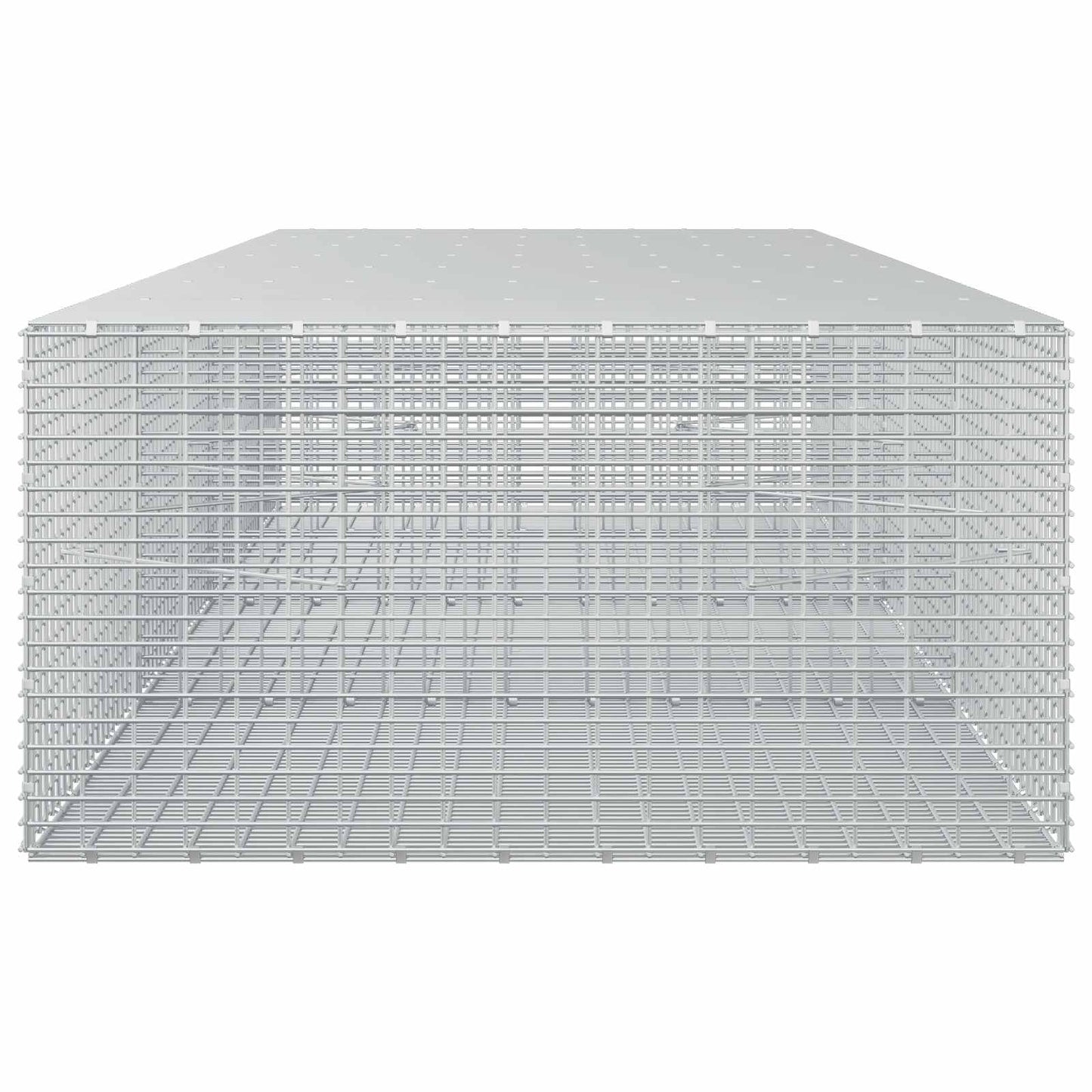 vidaXL Γκαμπιόν με σύρμα 5 mm και πλέγμα 5x2,5 cm 350x100x50 εκ.
