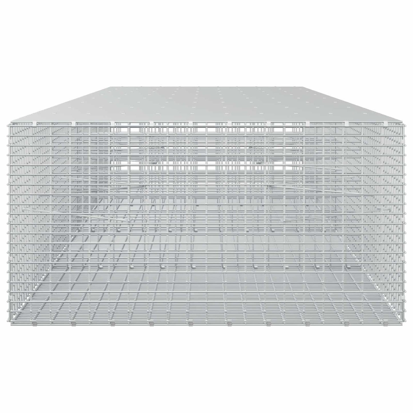vidaXL Γκαμπιόν με σύρμα 5 mm και πλέγμα 5x2,5 cm 400x100x50 εκ.