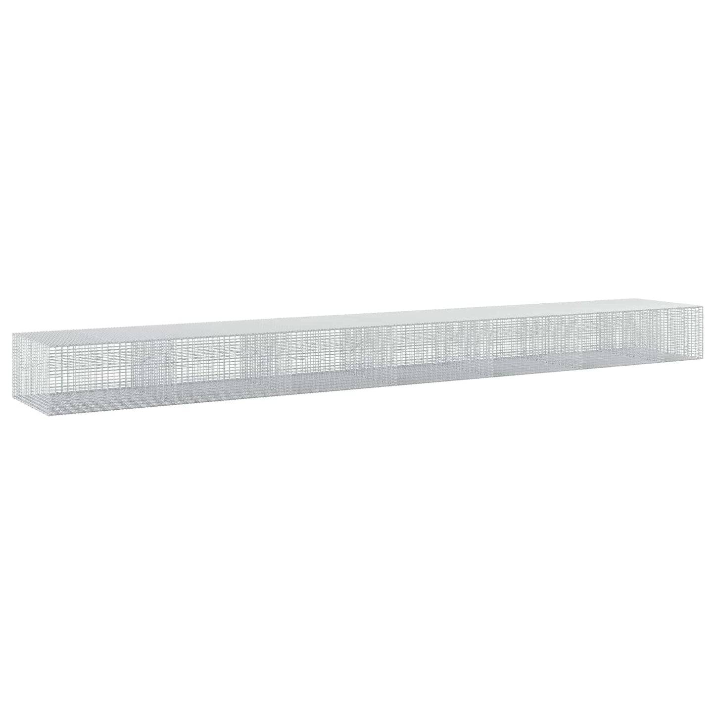 vidaXL Γκαμπιόν με σύρμα 5 mm και πλέγμα 5x2,5 cm 650x100x50 εκ.