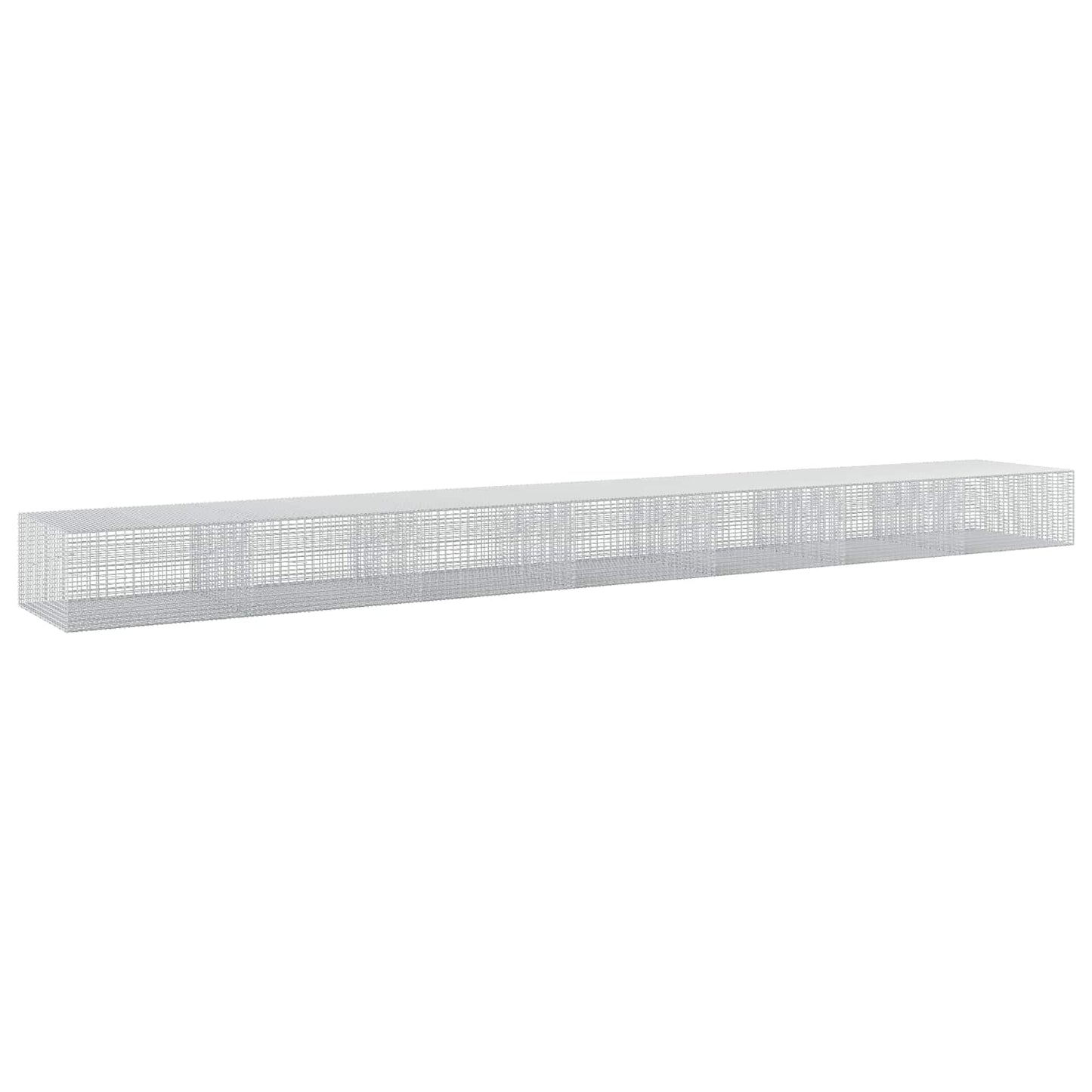vidaXL Γκαμπιόν με σύρμα 5 mm και πλέγμα 5x2,5 cm 700x100x50 εκ.