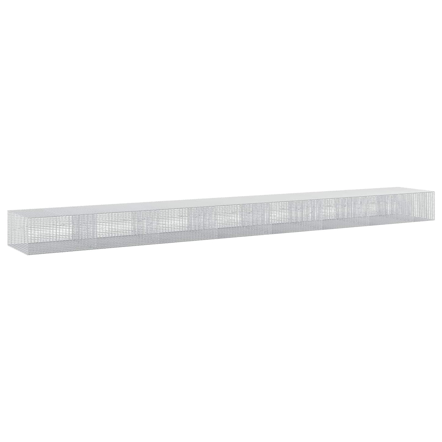 vidaXL Γκαμπιόν με σύρμα 5 mm και πλέγμα 5x2,5 cm 750x100x50 εκ