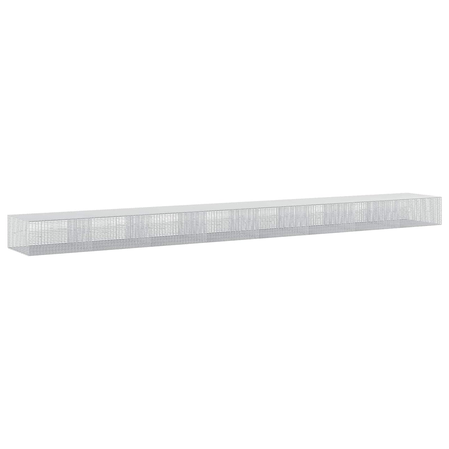 vidaXL Γκαμπιόν με σύρμα 5 mm και πλέγμα 5x2,5 cm 800x100x50 εκ.