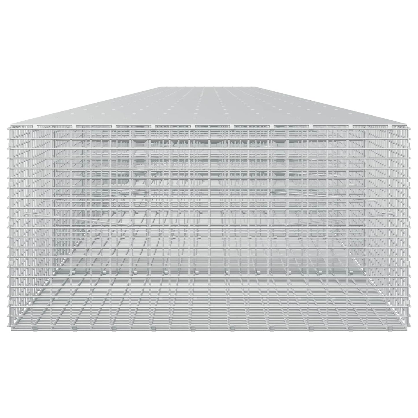 vidaXL Γκαμπιόν με σύρμα 5 mm και πλέγμα 5x2,5 cm 1150x100x50 εκ.