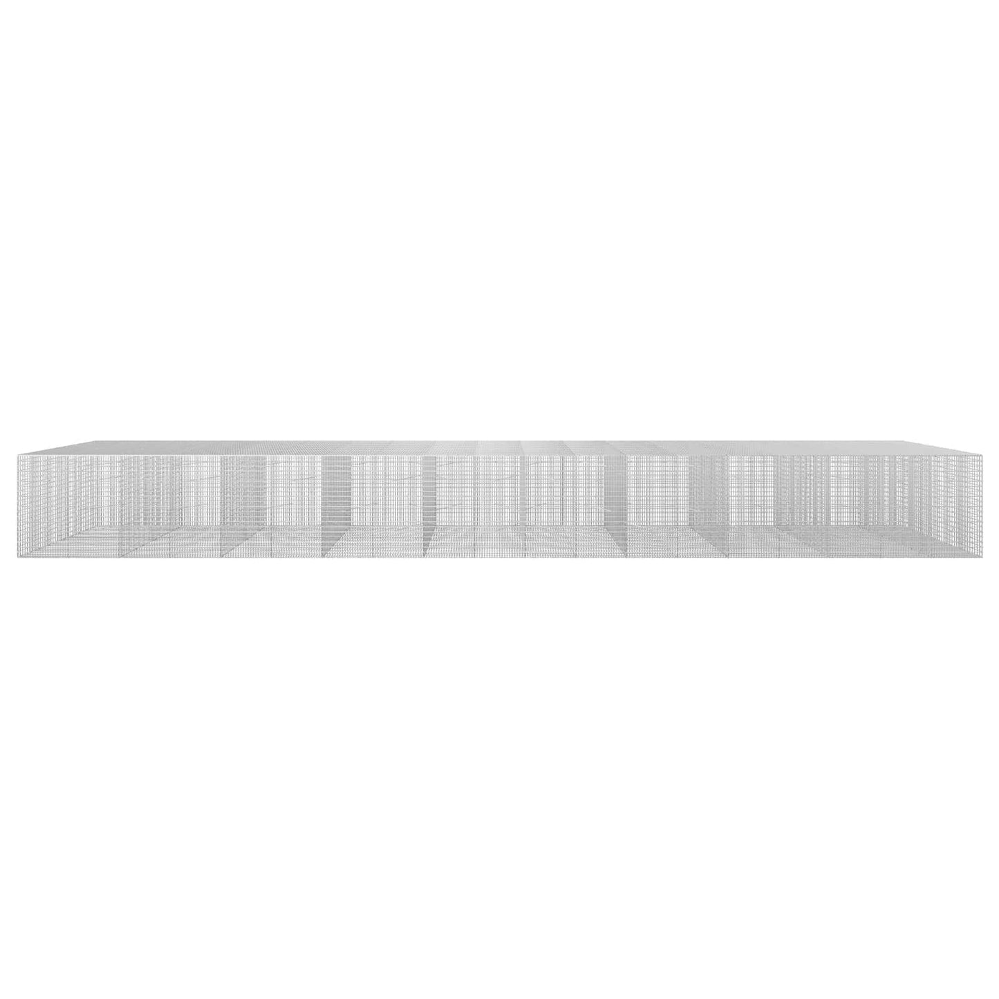 vidaXL Γκαμπιόν με σύρμα 5 mm και πλέγμα 5x2,5 cm 950x100x100 εκ