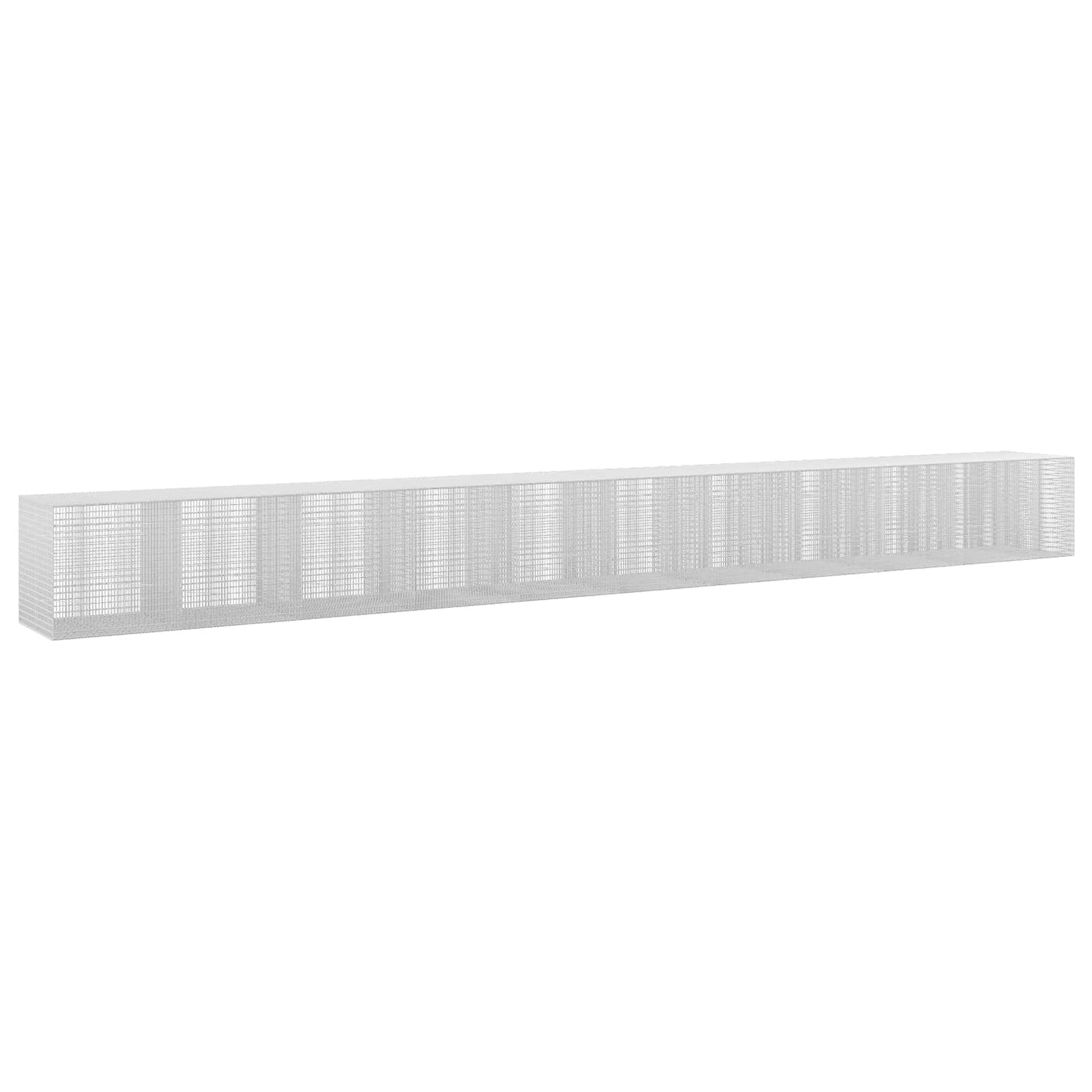 vidaXL Γκαμπιόν με σύρμα 5 mm και πλέγμα 5x2,5 cm 1050x100x100 εκ