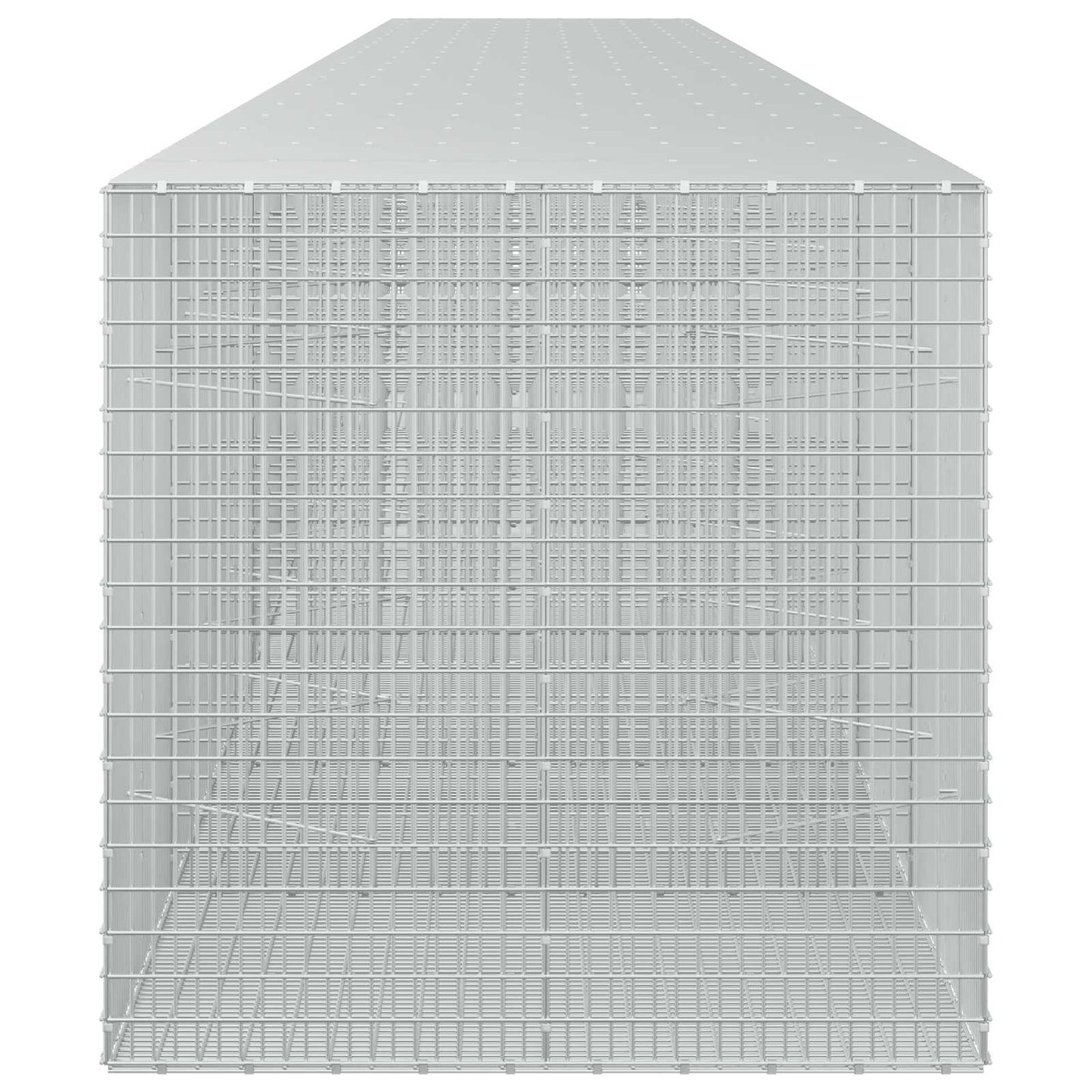 vidaXL Γκαμπιόν με σύρμα 5 mm και πλέγμα 5x2,5 cm 1050x100x100 εκ