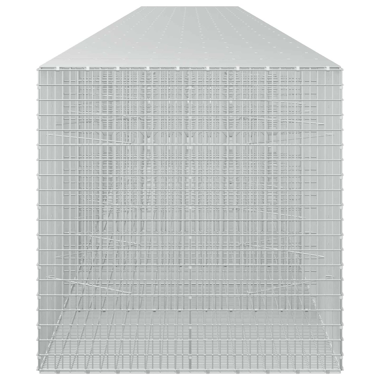 vidaXL Γκαμπιόν με σύρμα 5 mm και πλέγμα 5x2,5 cm 1150x100x100 εκ.