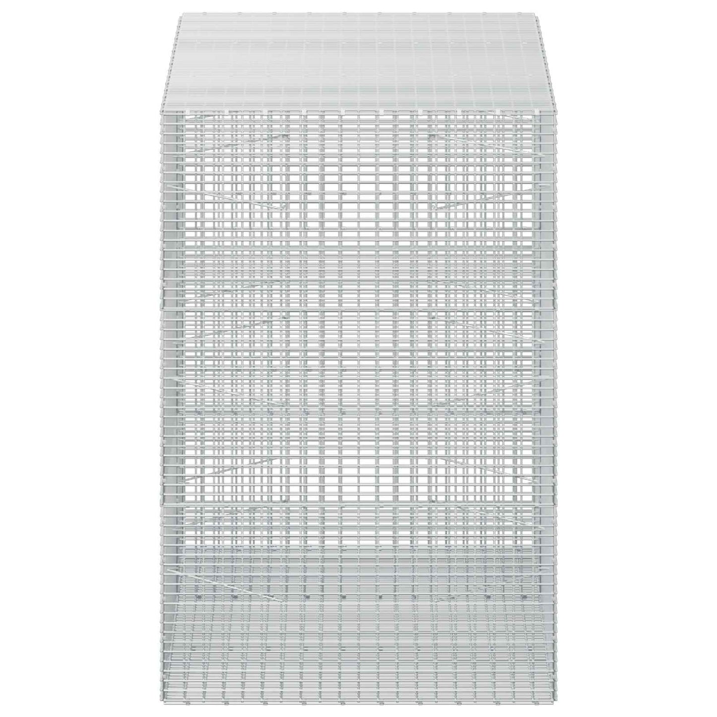 vidaXL Γκαμπιόν με σύρμα 5 mm και πλέγμα 5x2,5 cm 150x100x150 εκ.