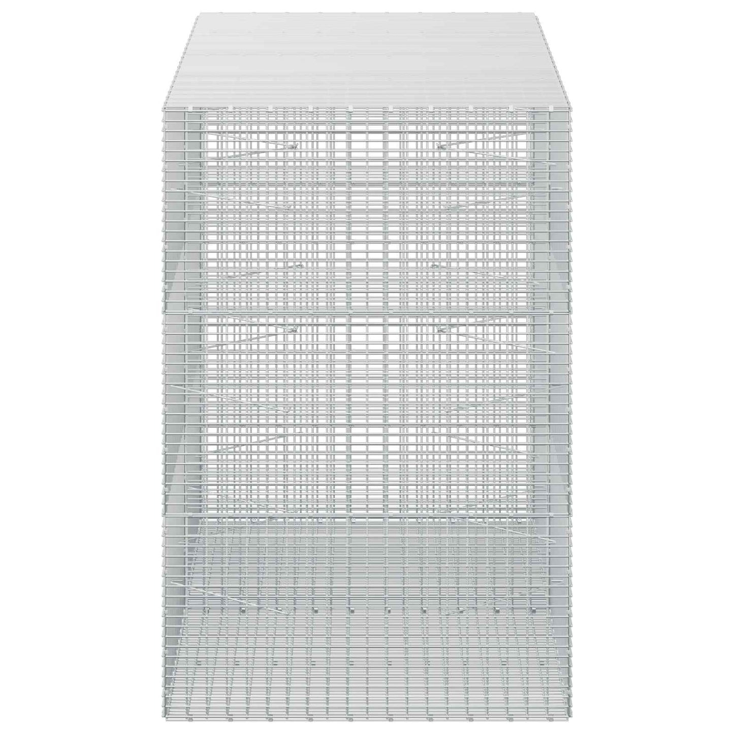 vidaXL Γκαμπιόν με σύρμα 5 mm και πλέγμα 5x2,5 cm 200x100x150 εκ.