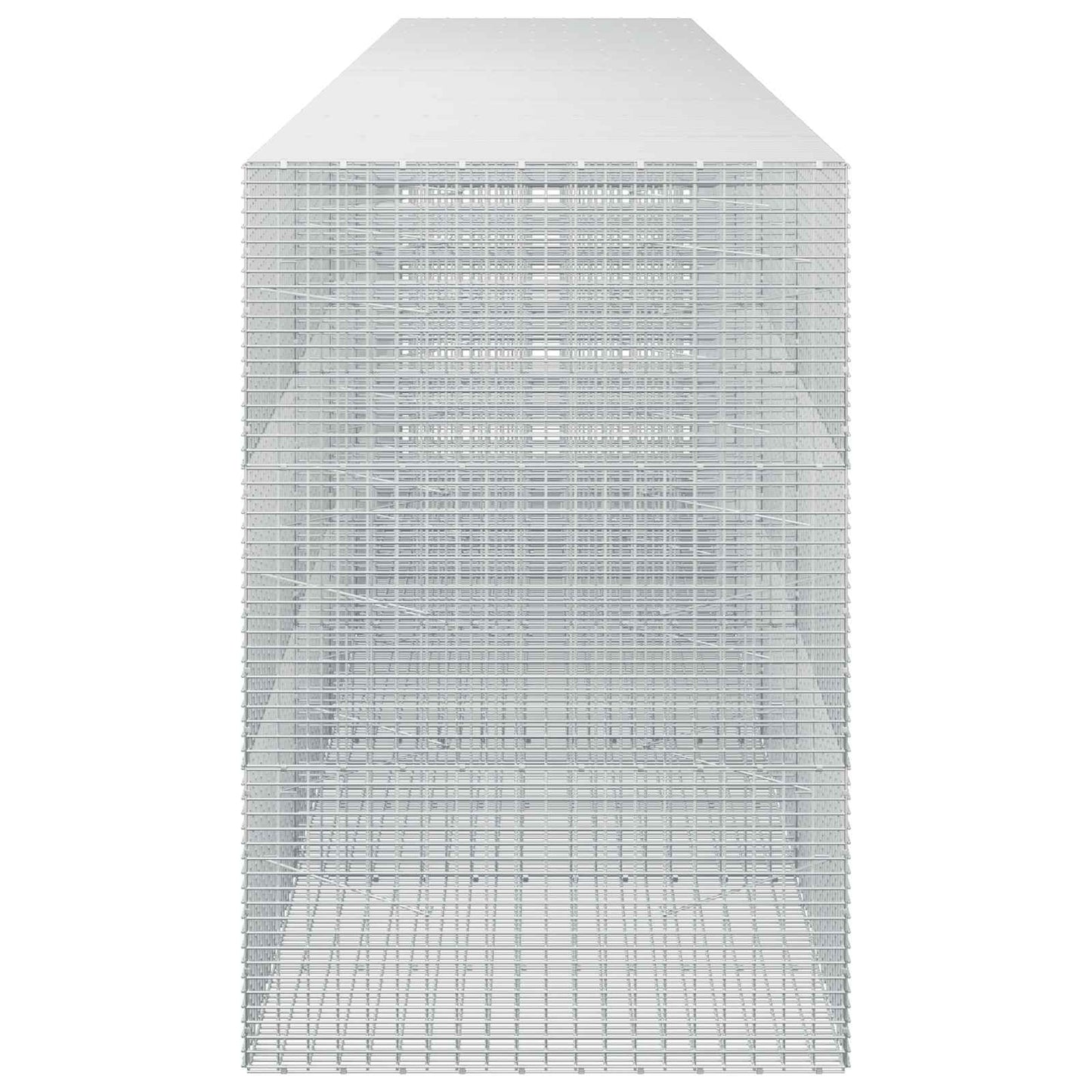 vidaXL Γκαμπιόν με σύρμα 5 mm και πλέγμα 5x2,5 cm 550x100x150 εκ.