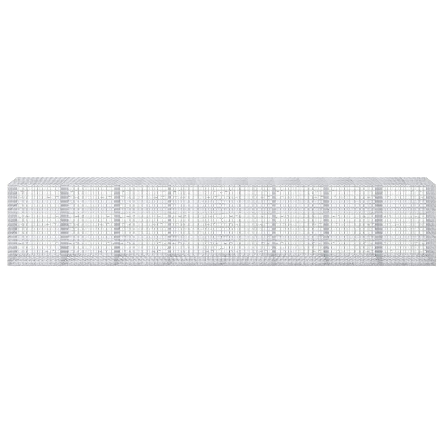 vidaXL Γκαμπιόν με σύρμα 5 mm και πλέγμα 5x2,5 cm 800x100x150 εκ.