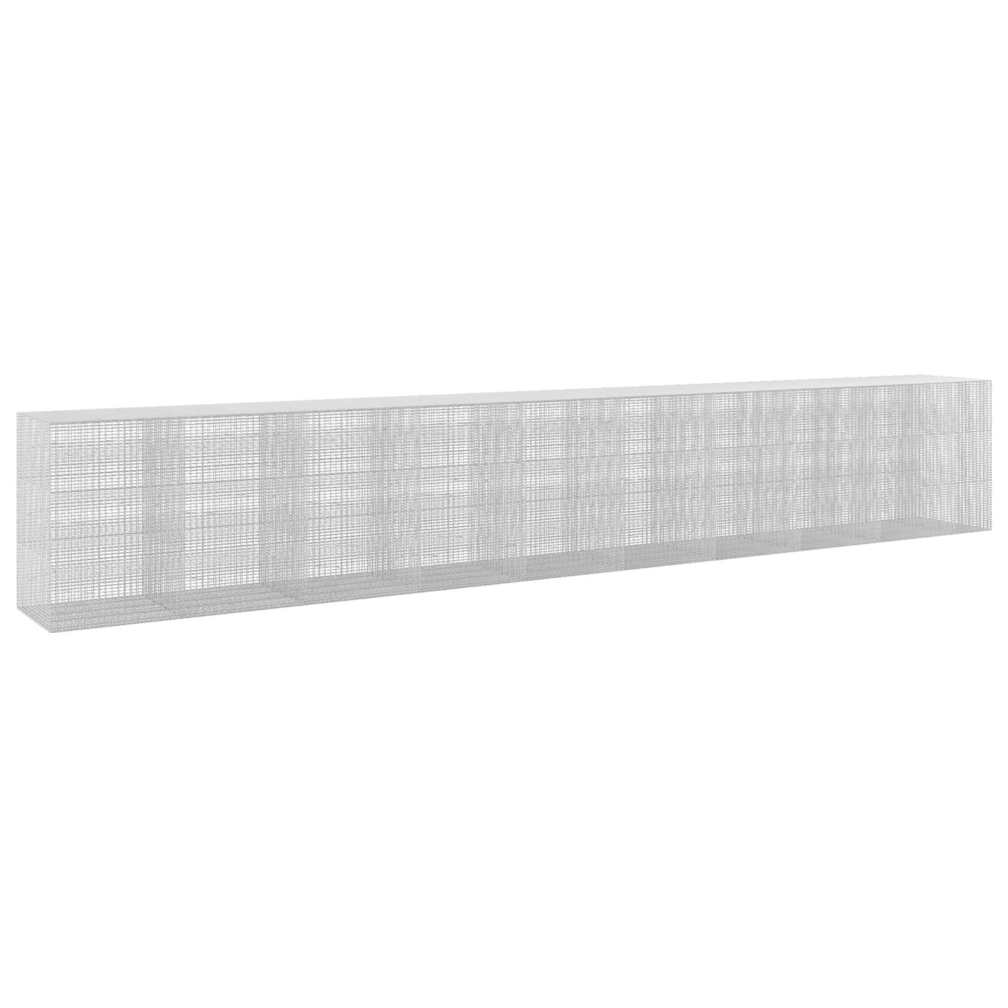 vidaXL Γκαμπιόν με σύρμα 5 mm και πλέγμα 5x2,5 cm 950x100x150 εκ.