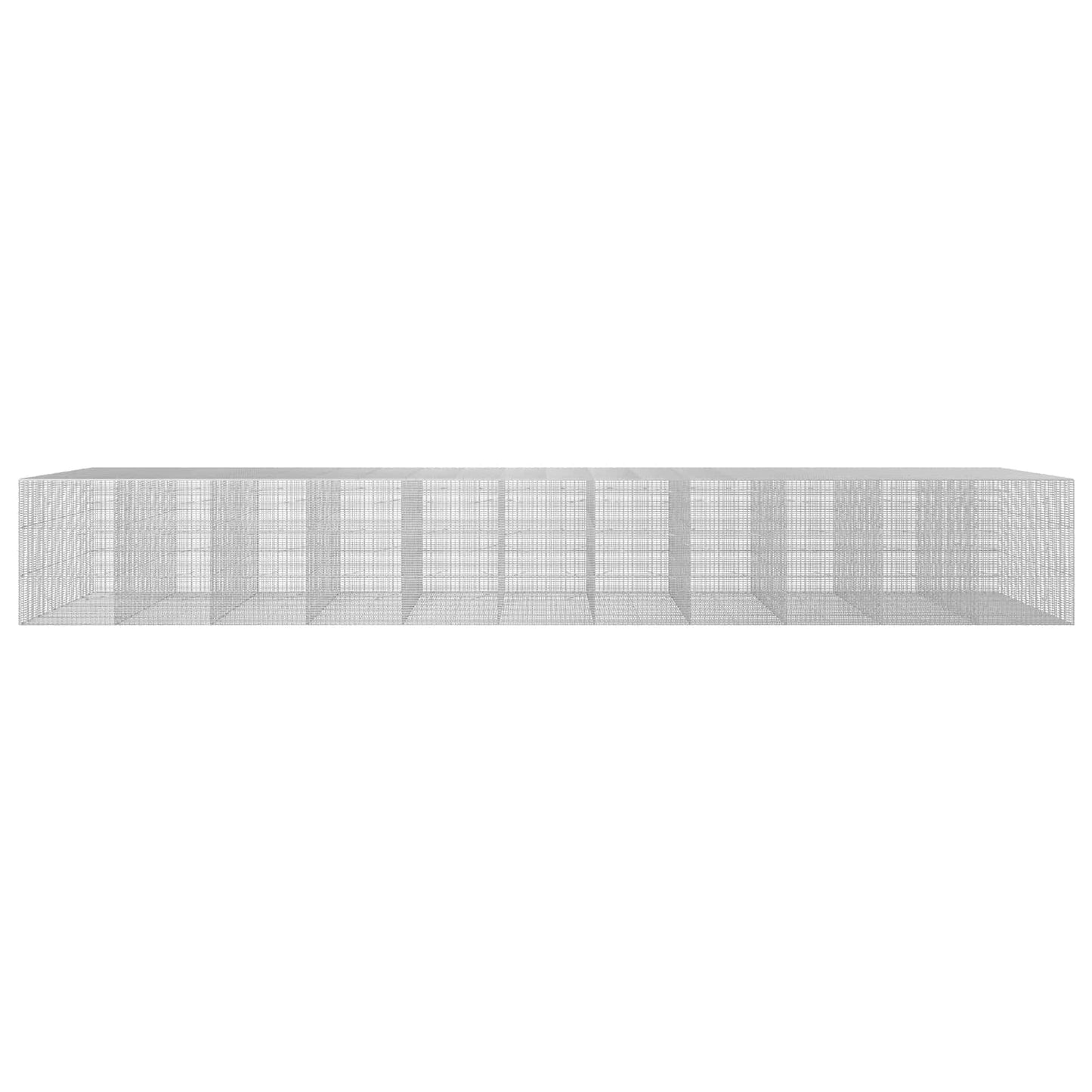 vidaXL Γκαμπιόν με σύρμα 5 mm και πλέγμα 5x2,5 cm 1100x100x150 εκ.