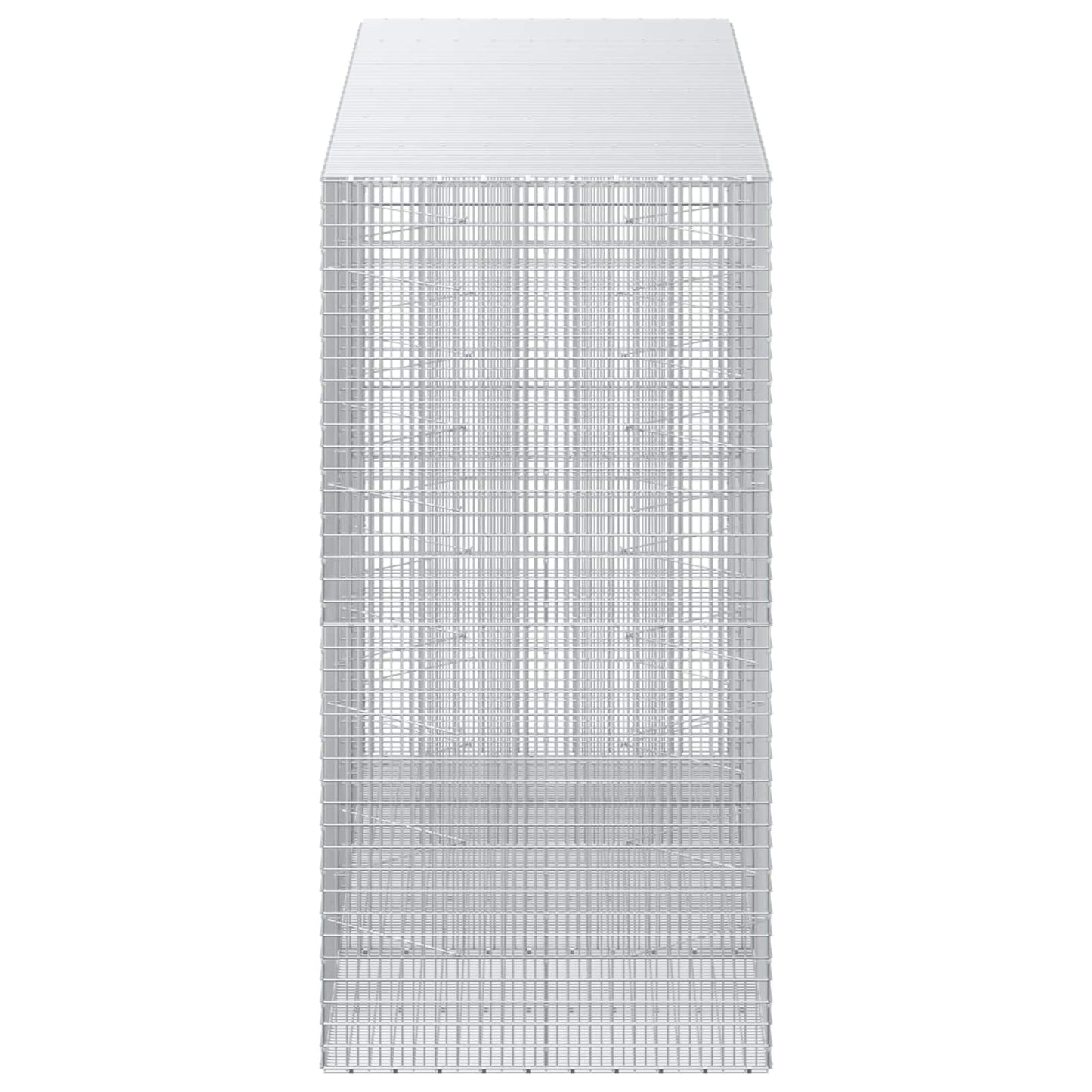 vidaXL Γκαμπιόν με σύρμα 5 mm και πλέγμα 5x2,5 cm 300x100x200 εκ