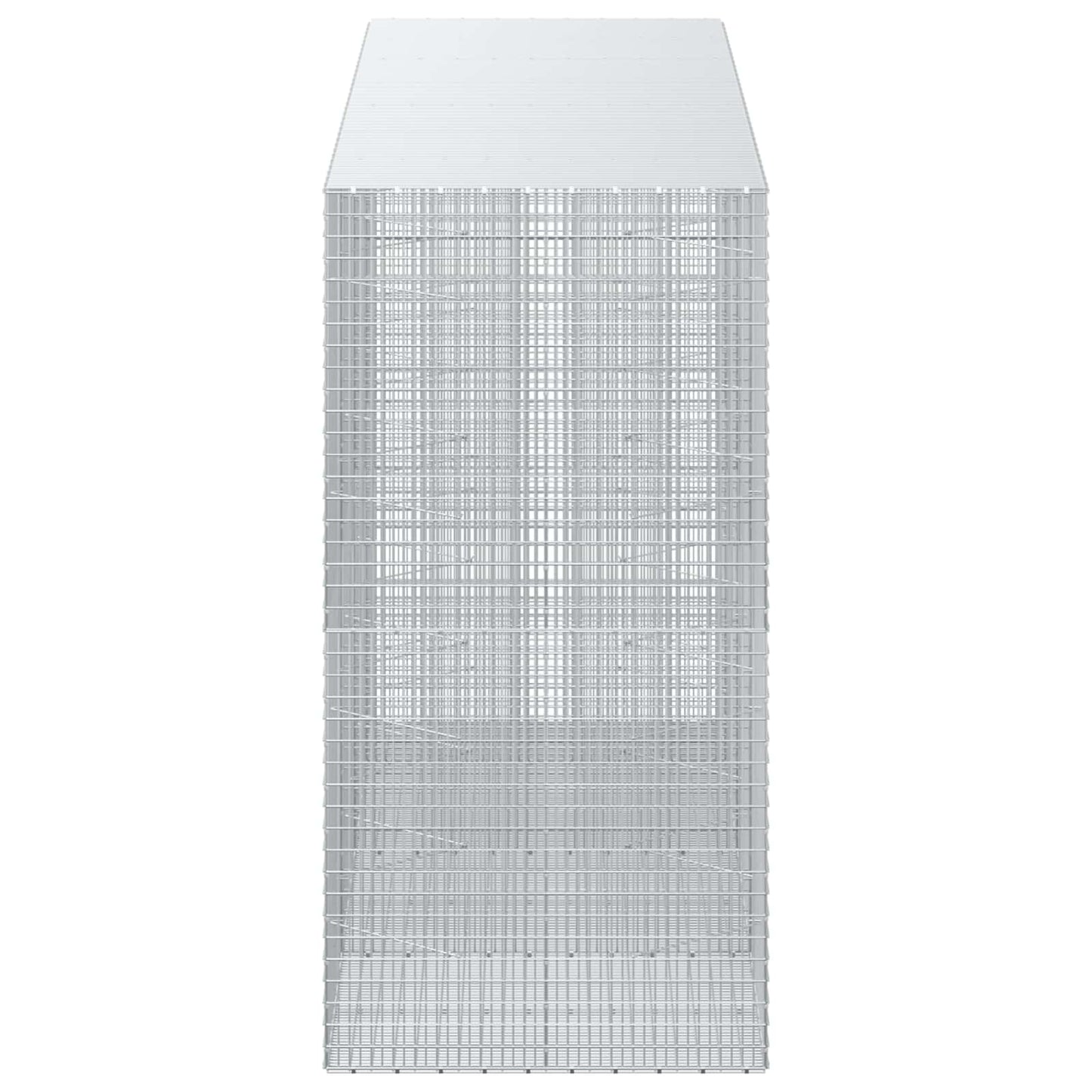 vidaXL Γκαμπιόν με σύρμα 5 mm και πλέγμα 5x2,5 cm 350x100x200 εκ.