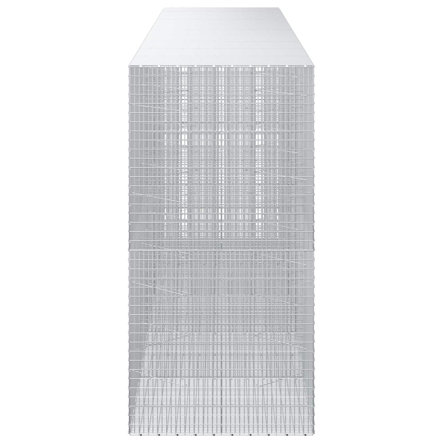 vidaXL Γκαμπιόν με σύρμα 5 mm και πλέγμα 5x2,5 cm 500x100x200 εκ