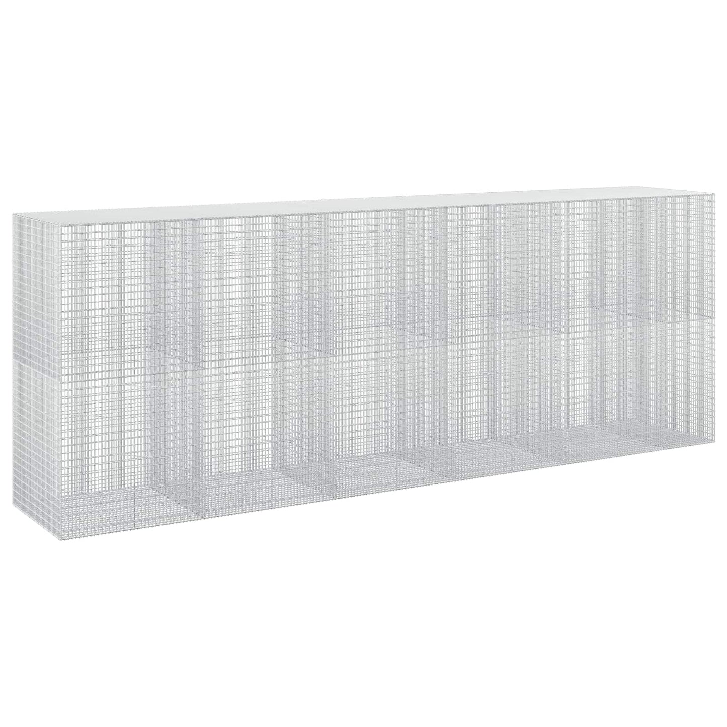 vidaXL Γκαμπιόν με σύρμα 5 mm και πλέγμα 5x2,5 cm 550x100x200 εκ.