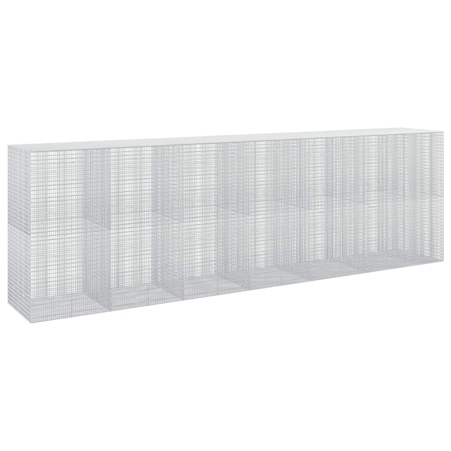 vidaXL Γκαμπιόν με σύρμα 5 mm και πλέγμα 5x2,5 cm 650x100x200 εκ