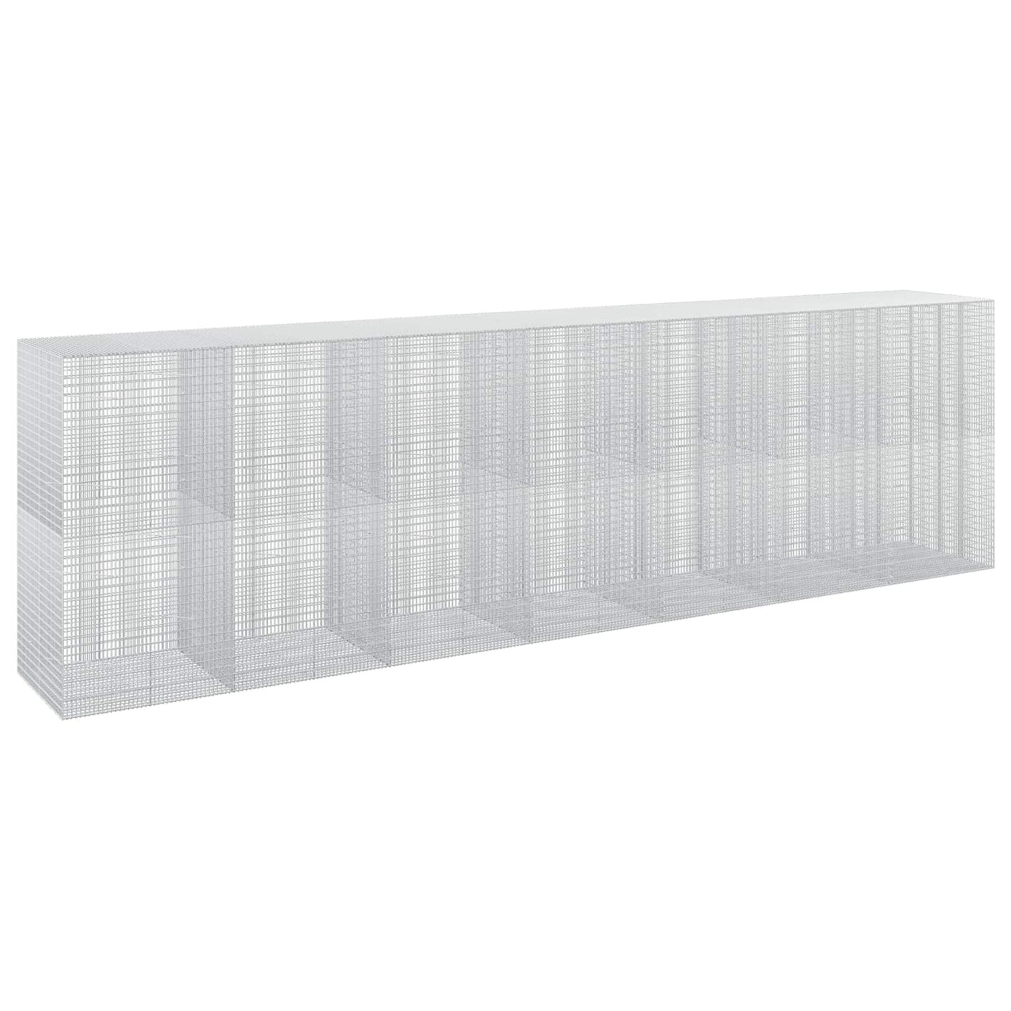 vidaXL Γκαμπιόν με σύρμα 5 mm και πλέγμα 5x2,5 cm 700x100x200 εκ.