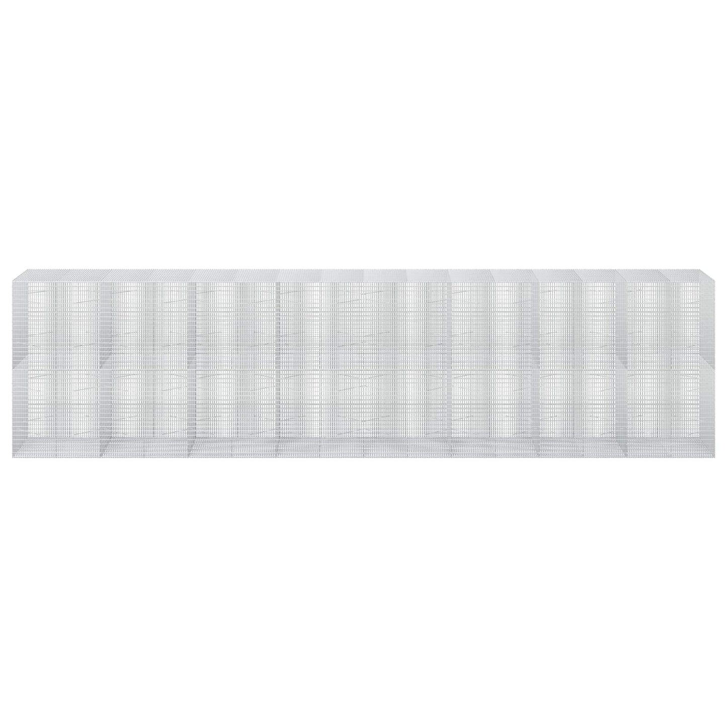 vidaXL Γκαμπιόν με σύρμα 5 mm και πλέγμα 5x2,5 cm 800x100x200 εκ