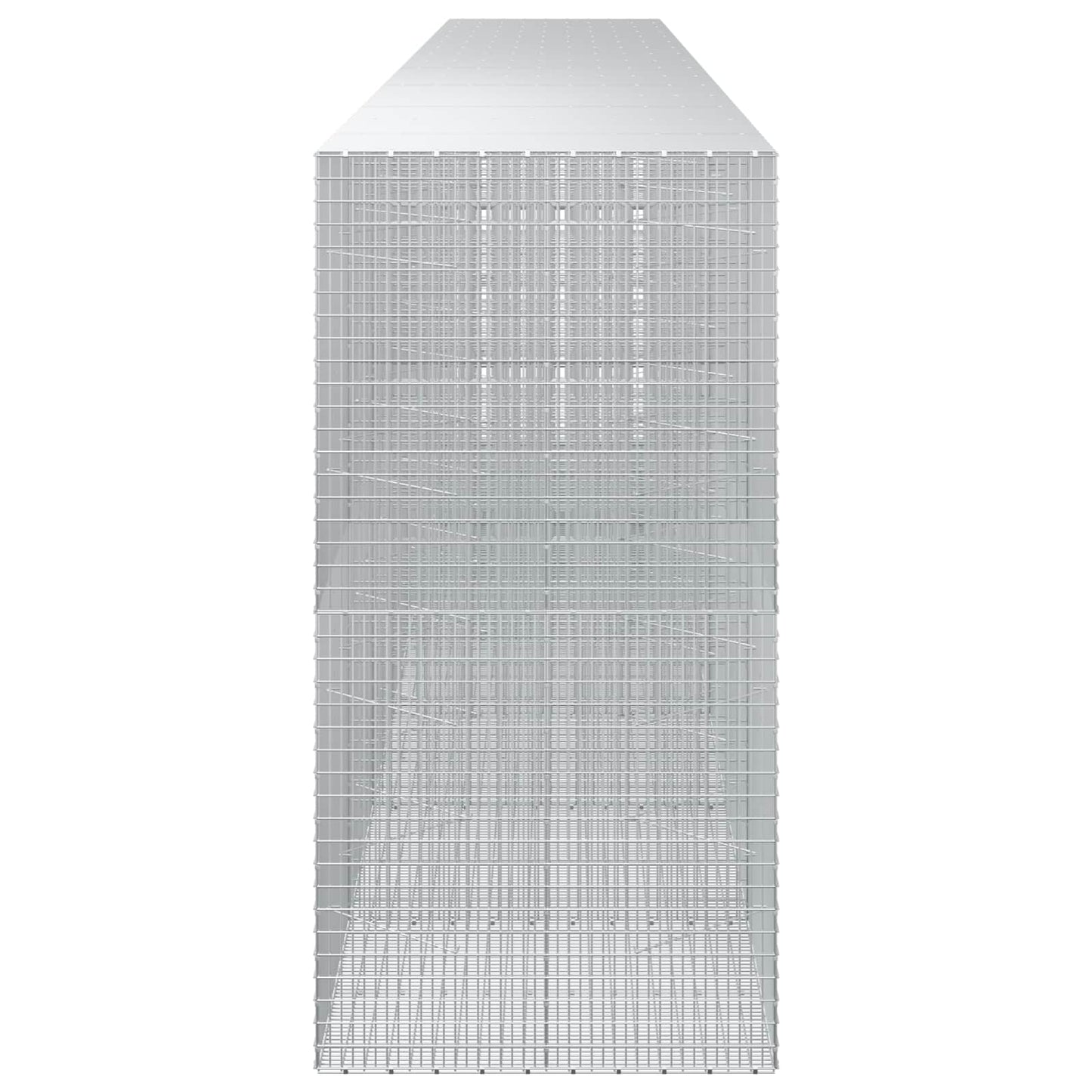 vidaXL Γκαμπιόν με σύρμα 5 mm και πλέγμα 5x2,5 cm 800x100x200 εκ