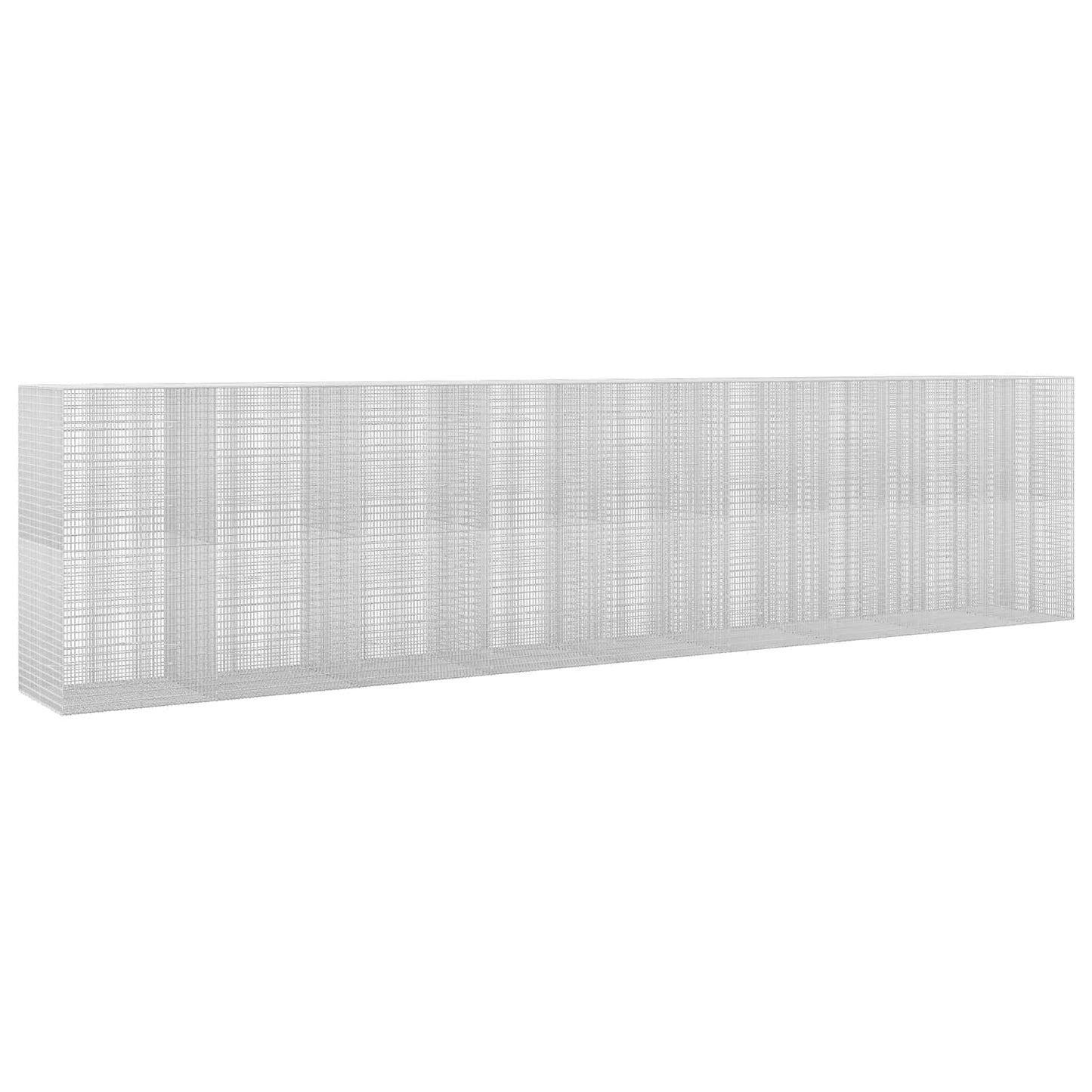 vidaXL Γκαμπιόν με σύρμα 5 mm και πλέγμα 5x2,5 cm 850x100x200 εκ