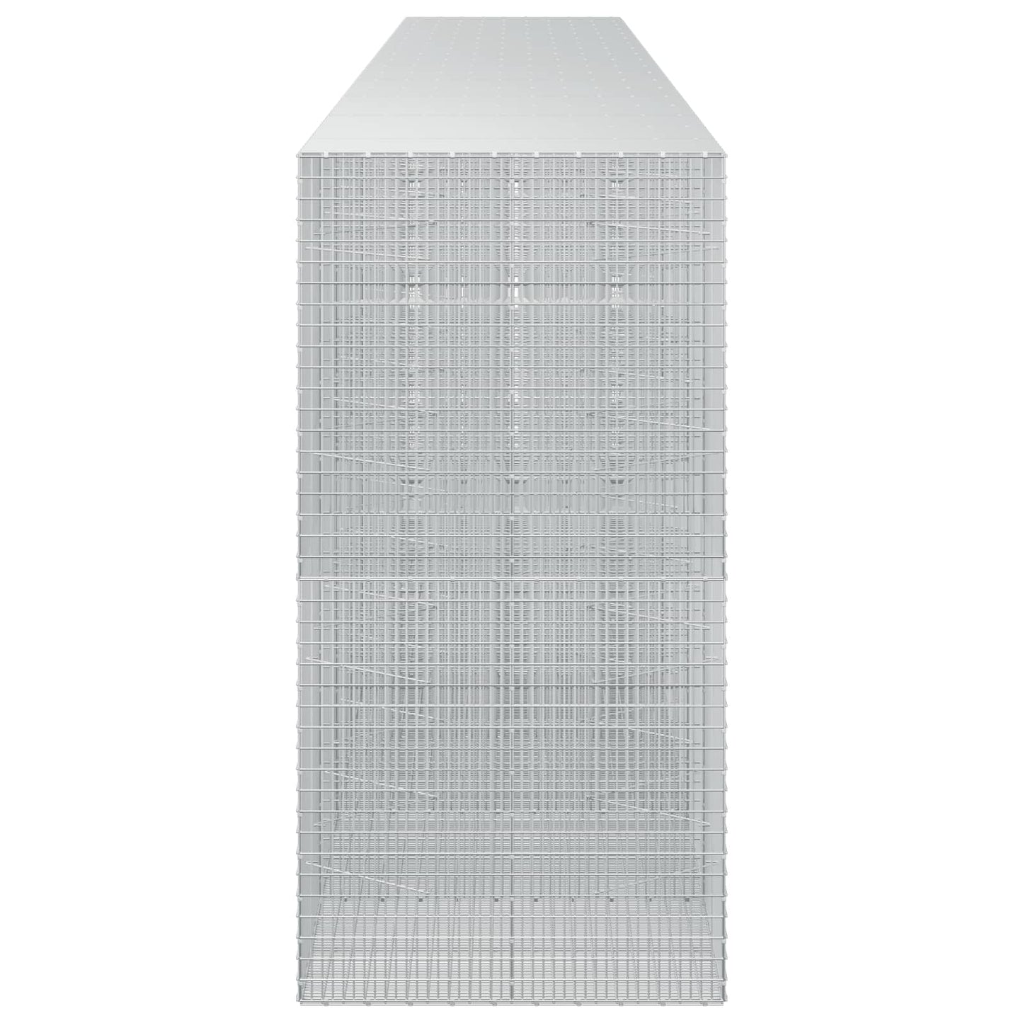 vidaXL Γκαμπιόν με σύρμα 5 mm και πλέγμα 5x2,5 cm 950x100x200 εκ