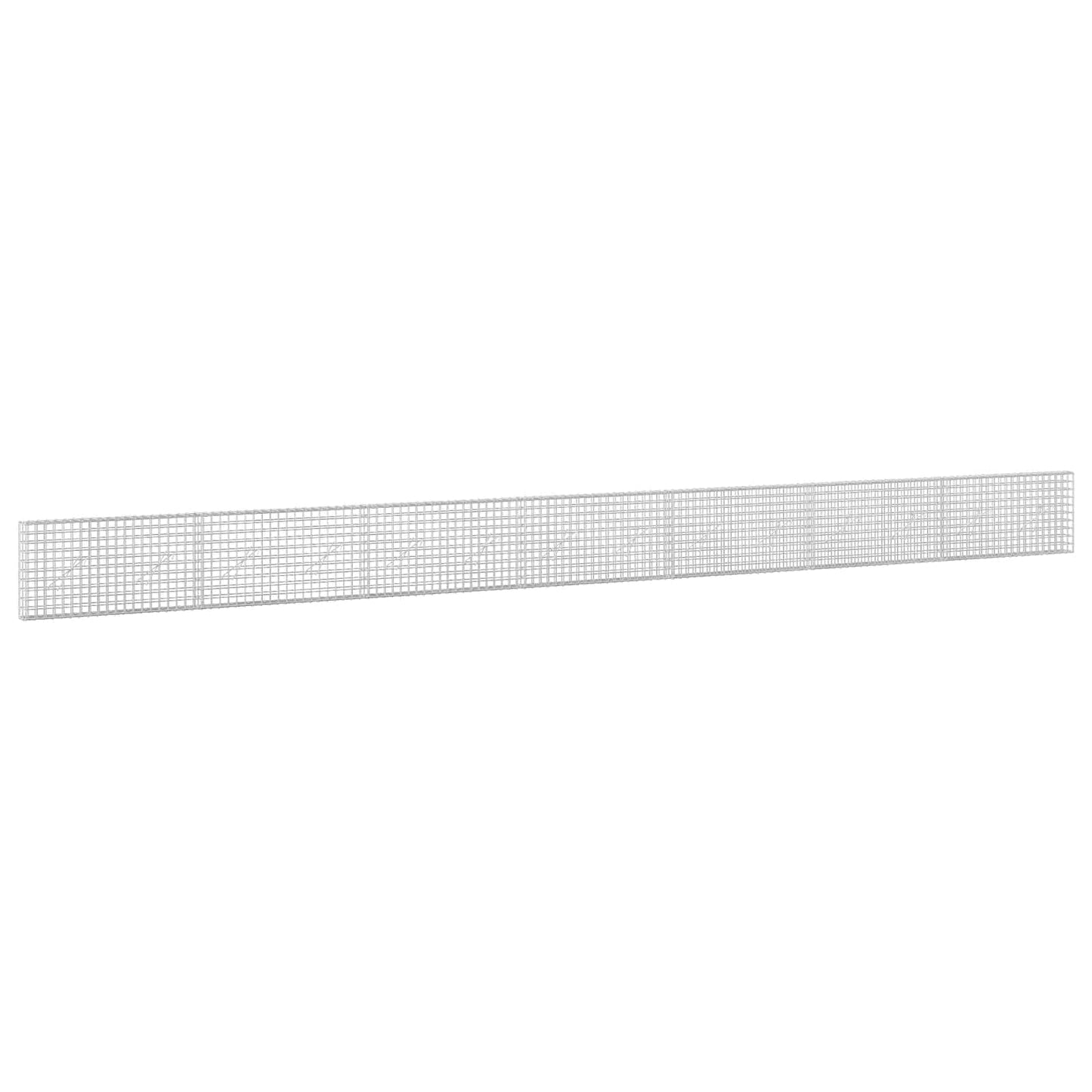 vidaXL Γκαμπιόν με σύρμα 5 mm και πλέγμα 5x5 cm 700x10x50 εκ.