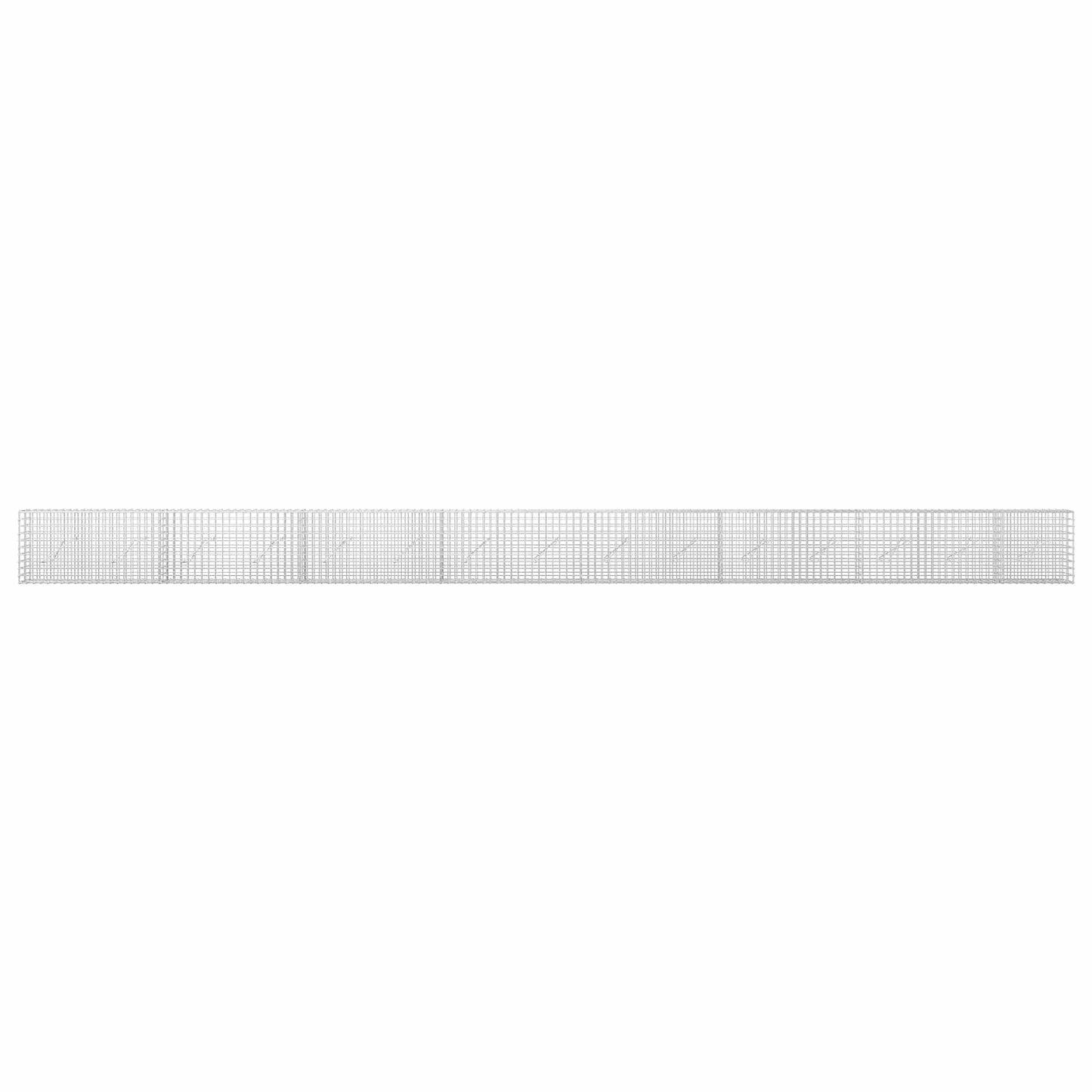 vidaXL Γκαμπιόν με σύρμα 5 mm και πλέγμα 5x5 cm 750x10x50 εκ.