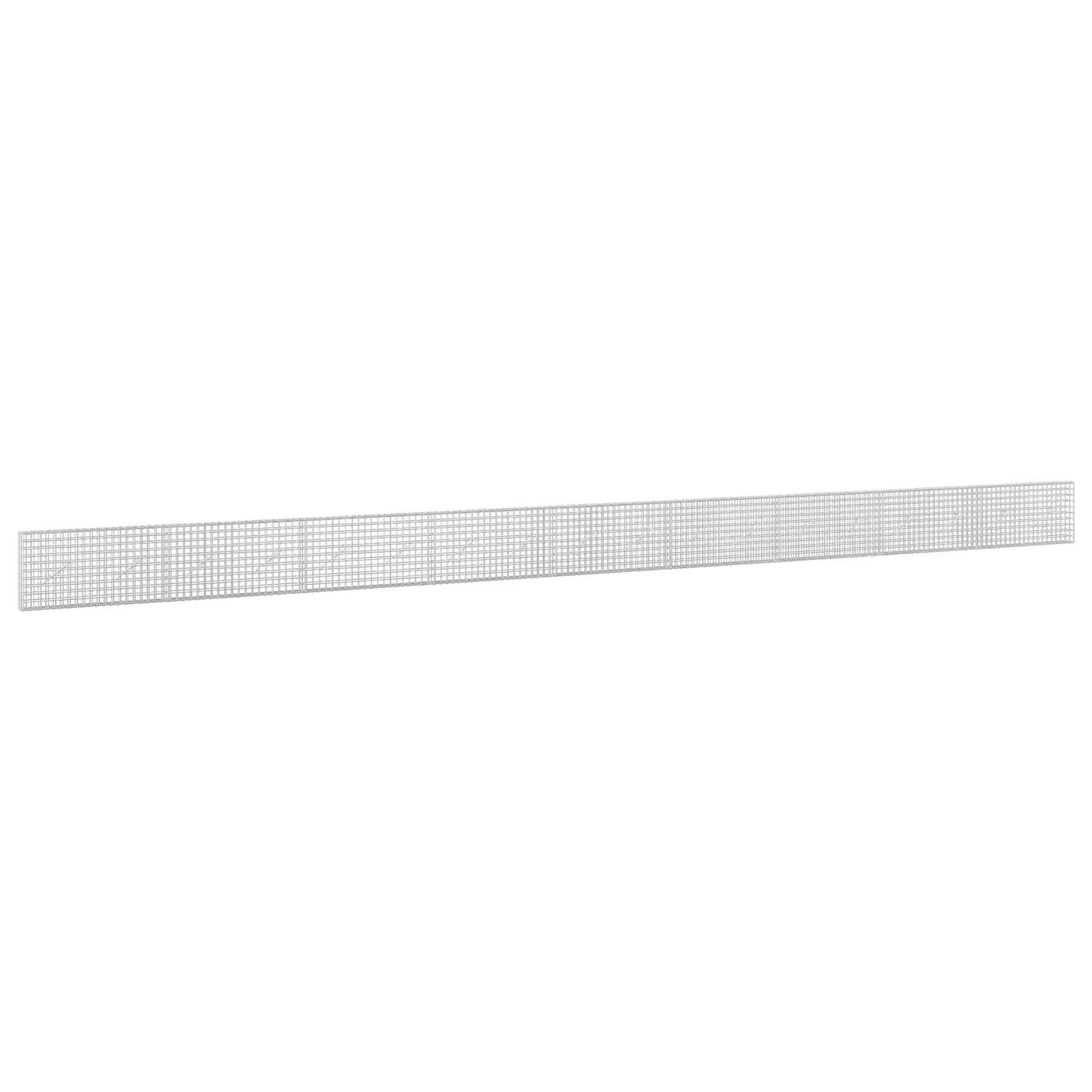 vidaXL Γκαμπιόν με σύρμα 5 mm και πλέγμα 5x5 cm 900x10x50 εκ