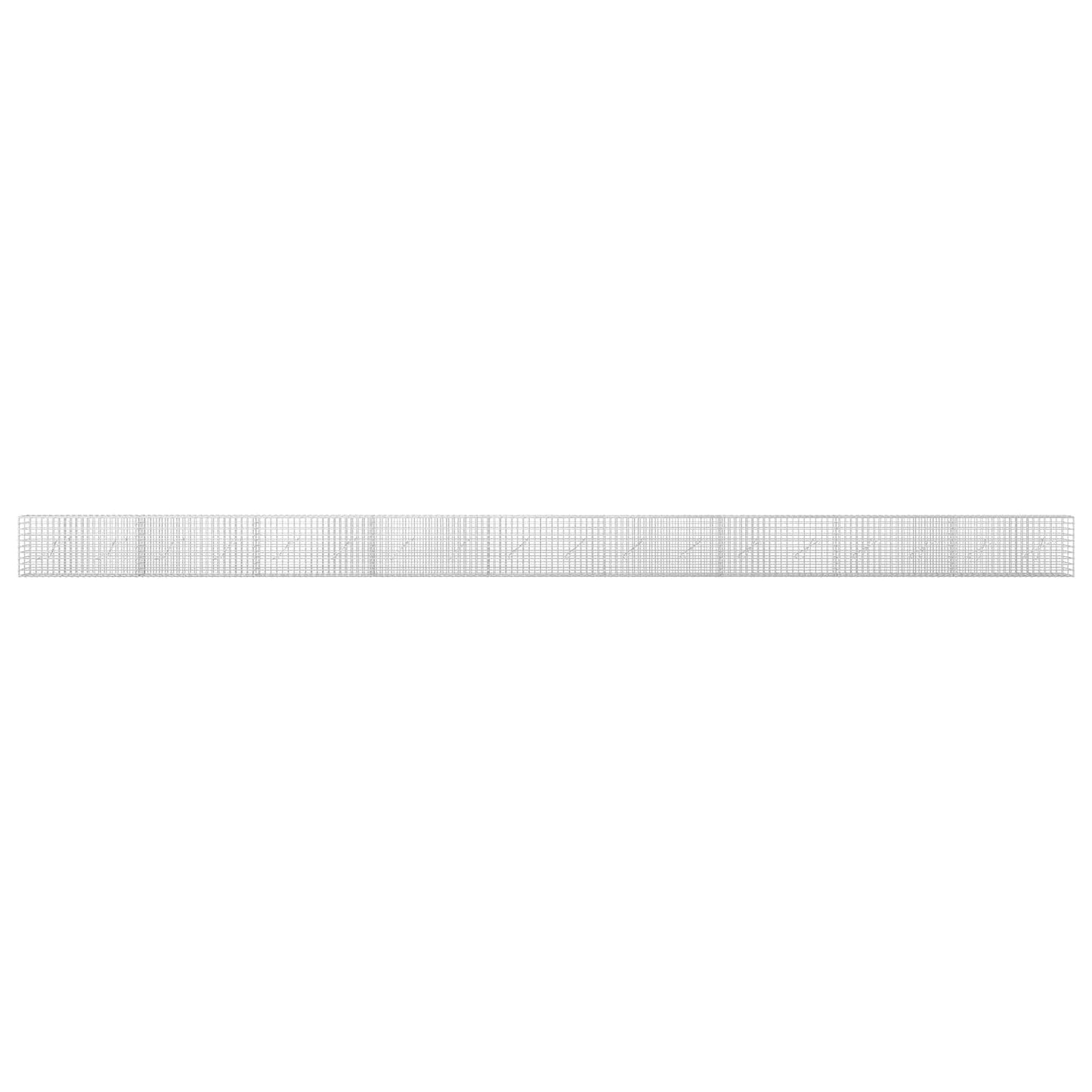 vidaXL Γκαμπιόν με σύρμα 5 mm και πλέγμα 5x5 cm 900x10x50 εκ