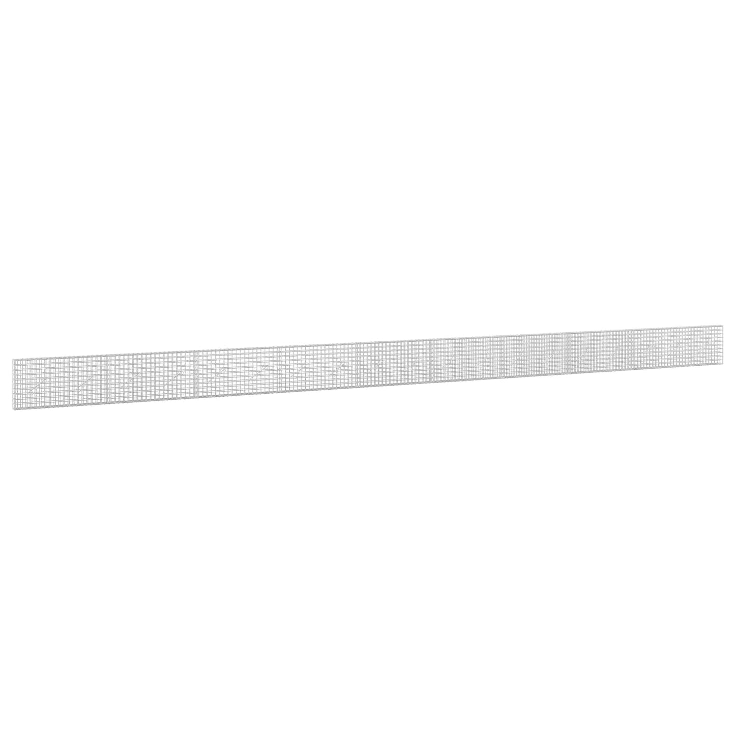 vidaXL Γκαμπιόν με σύρμα 5 mm και πλέγμα 5x5 cm 950x10x50 εκ