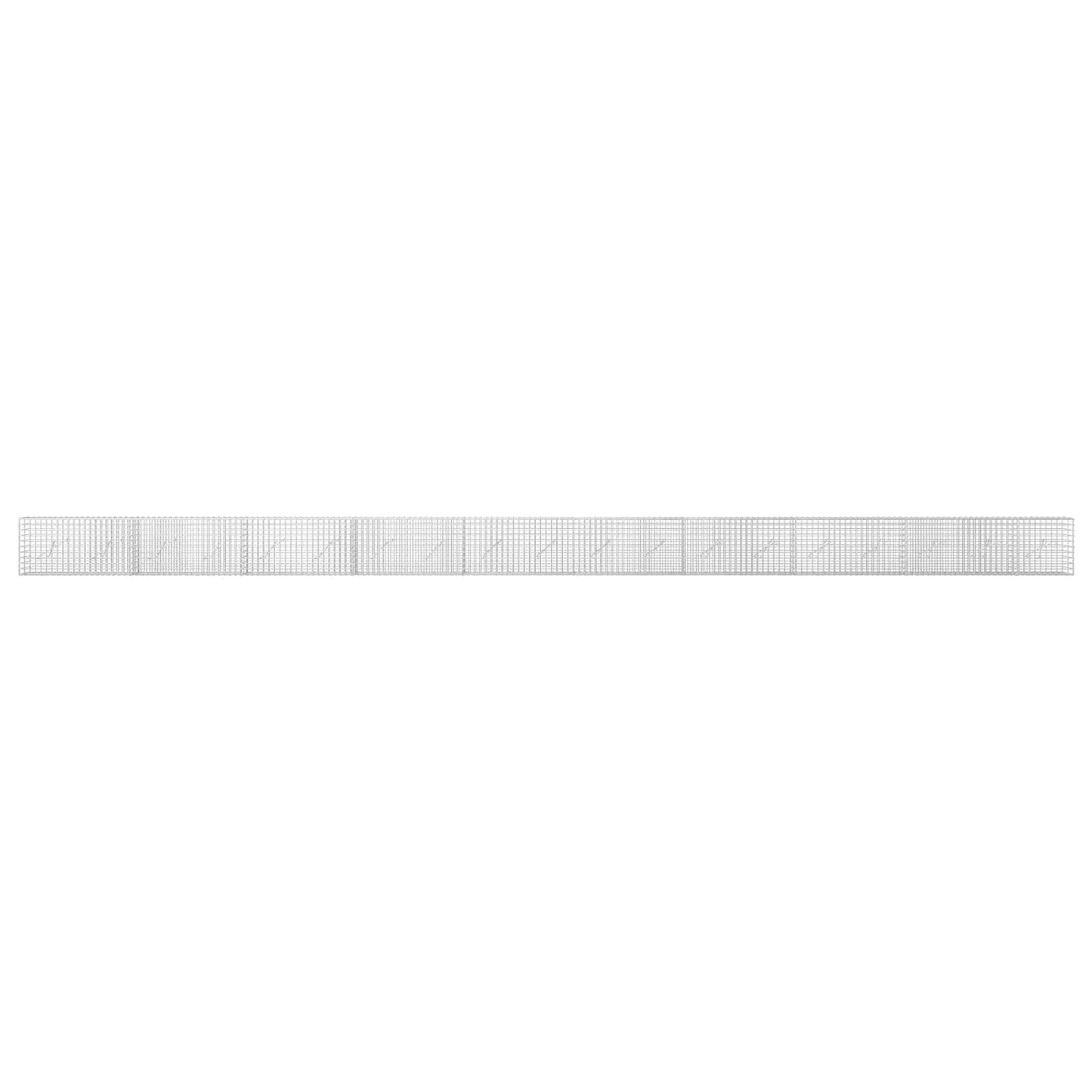 vidaXL Γκαμπιόν με σύρμα 5 mm και πλέγμα 5x5 cm 950x10x50 εκ