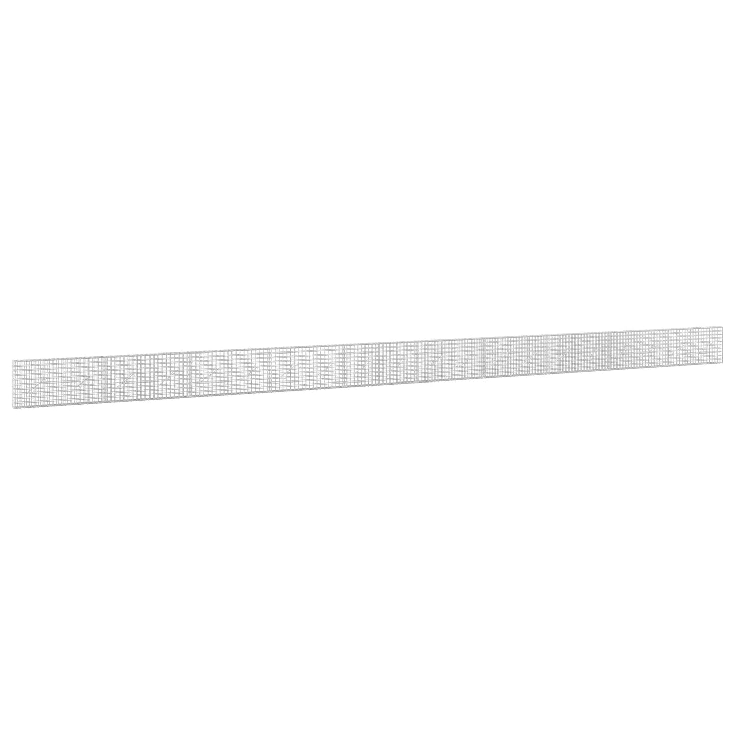 vidaXL Γκαμπιόν με σύρμα 5 mm και πλέγμα 5x5 cm 1000x10x50 εκ