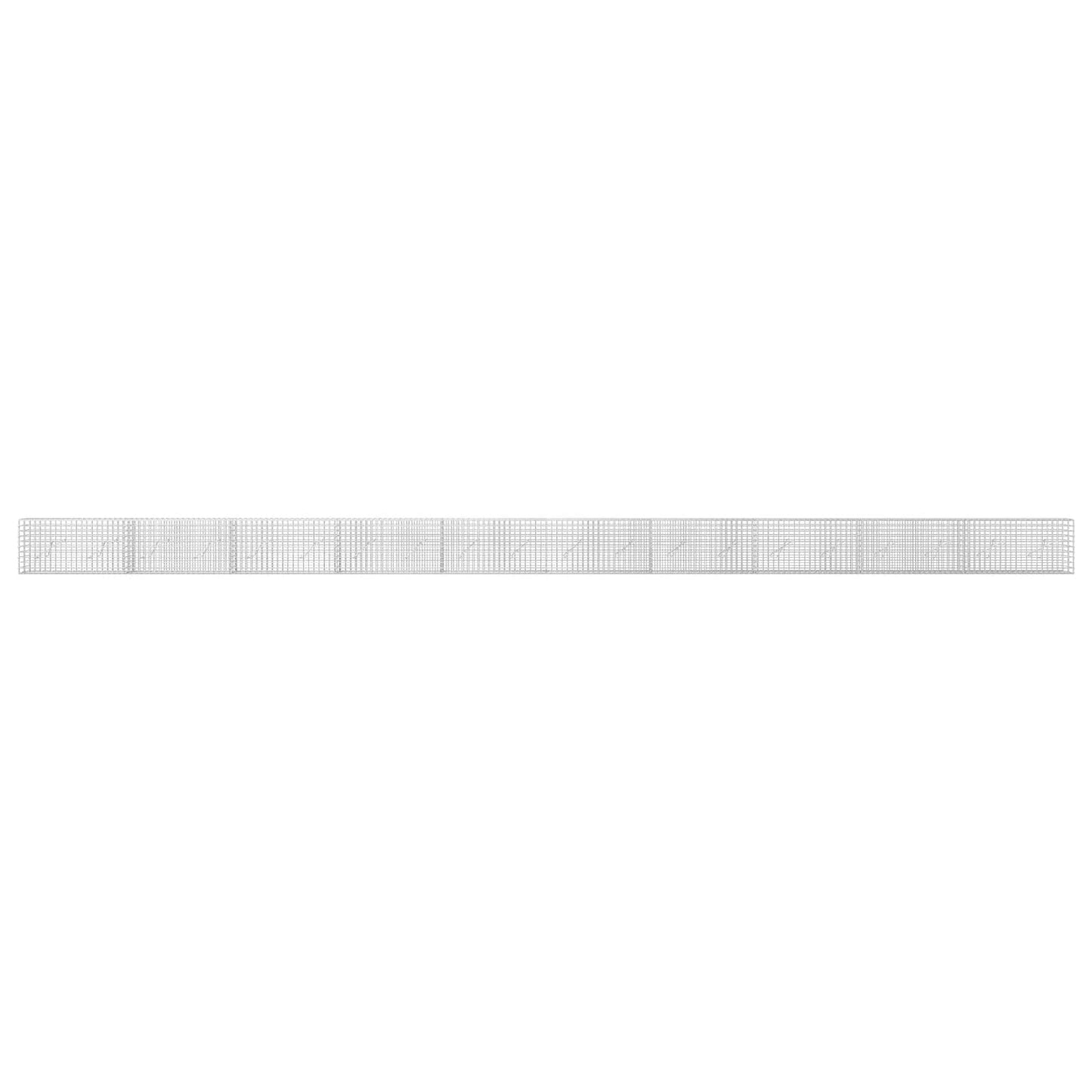 vidaXL Γκαμπιόν με σύρμα 5 mm και πλέγμα 5x5 cm 1000x10x50 εκ