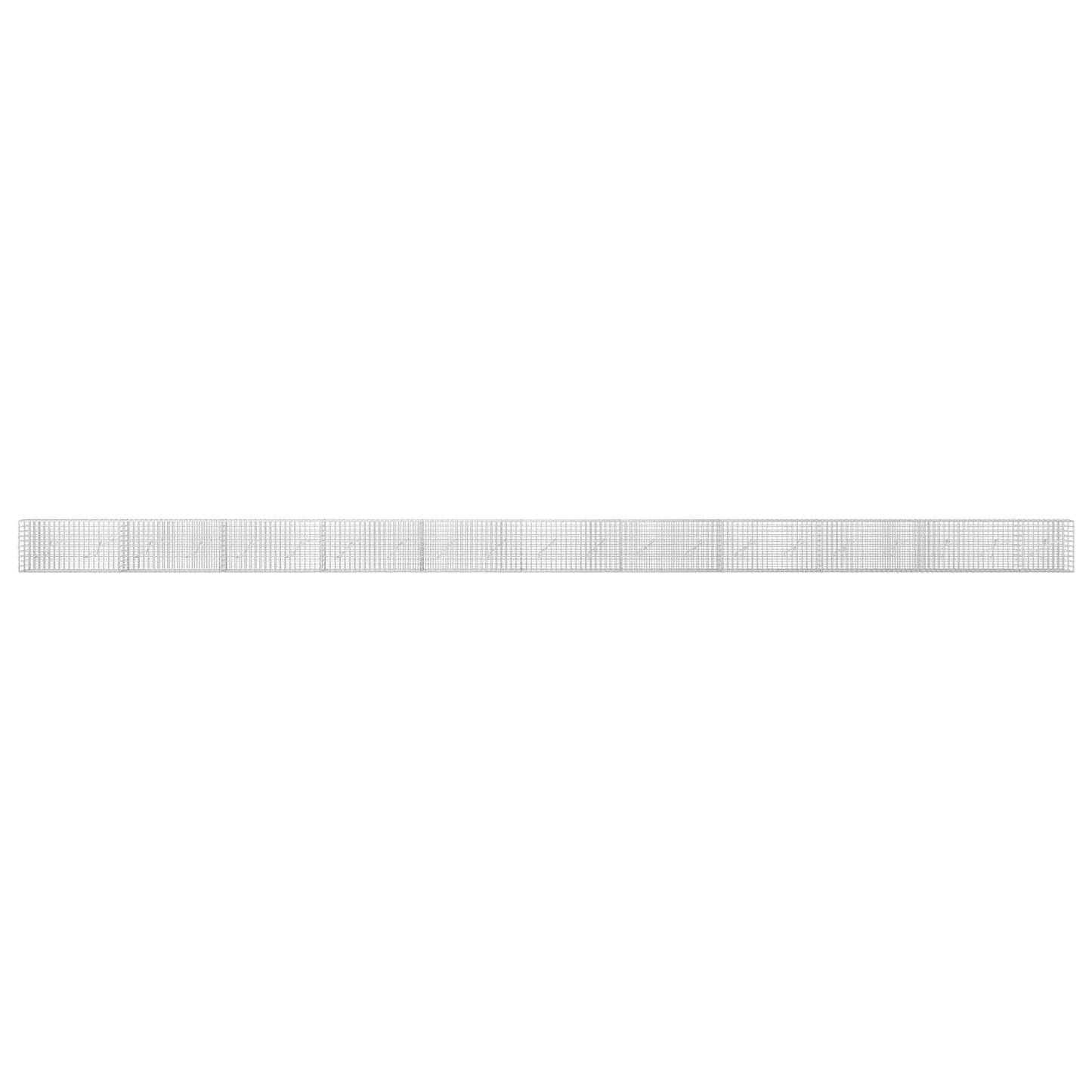 vidaXL Γκαμπιόν με σύρμα 5 mm και πλέγμα 5x5 cm 1050x10x50 εκ