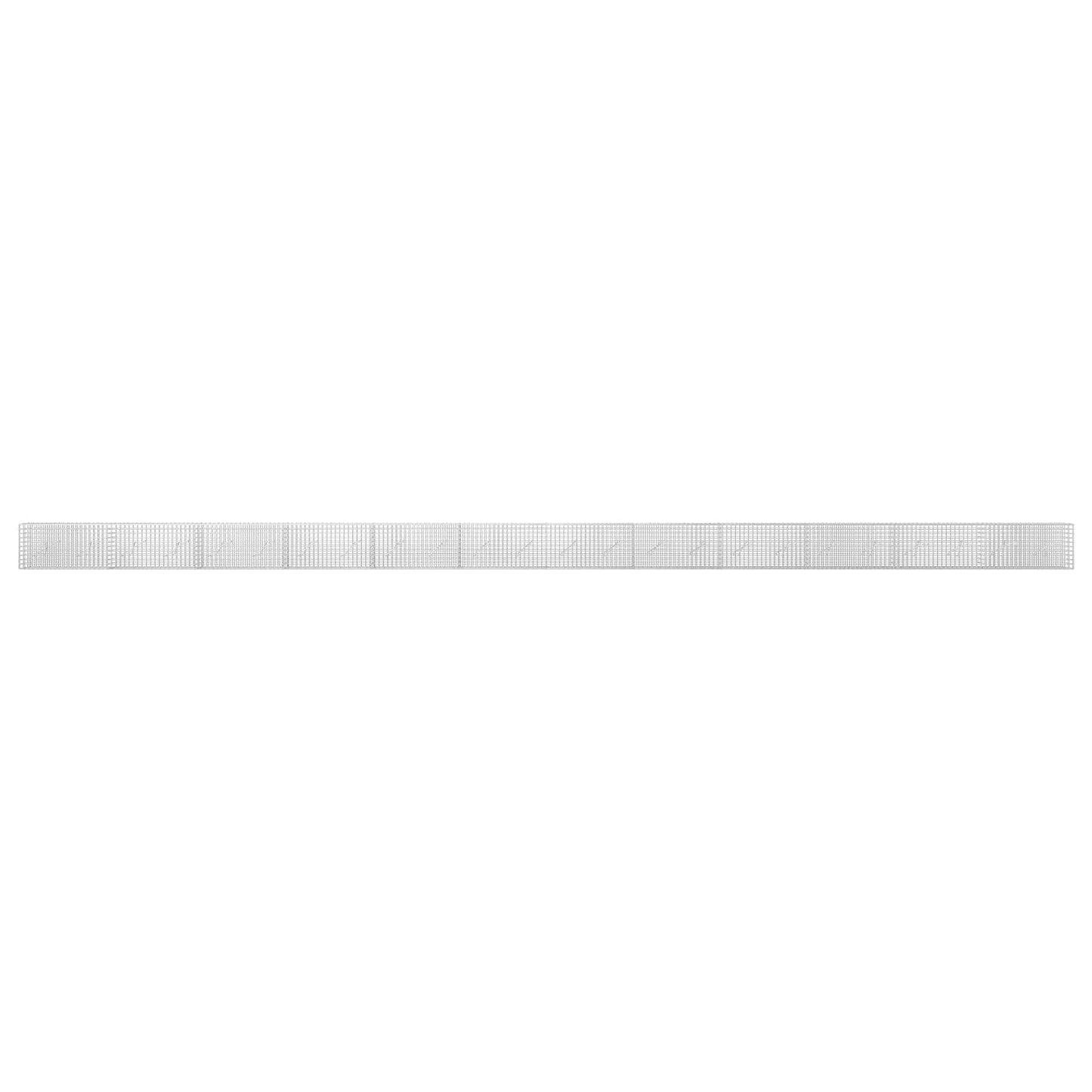 vidaXL Γκαμπιόν με σύρμα 5 mm και πλέγμα 5x5 cm 1200x10x50 εκ