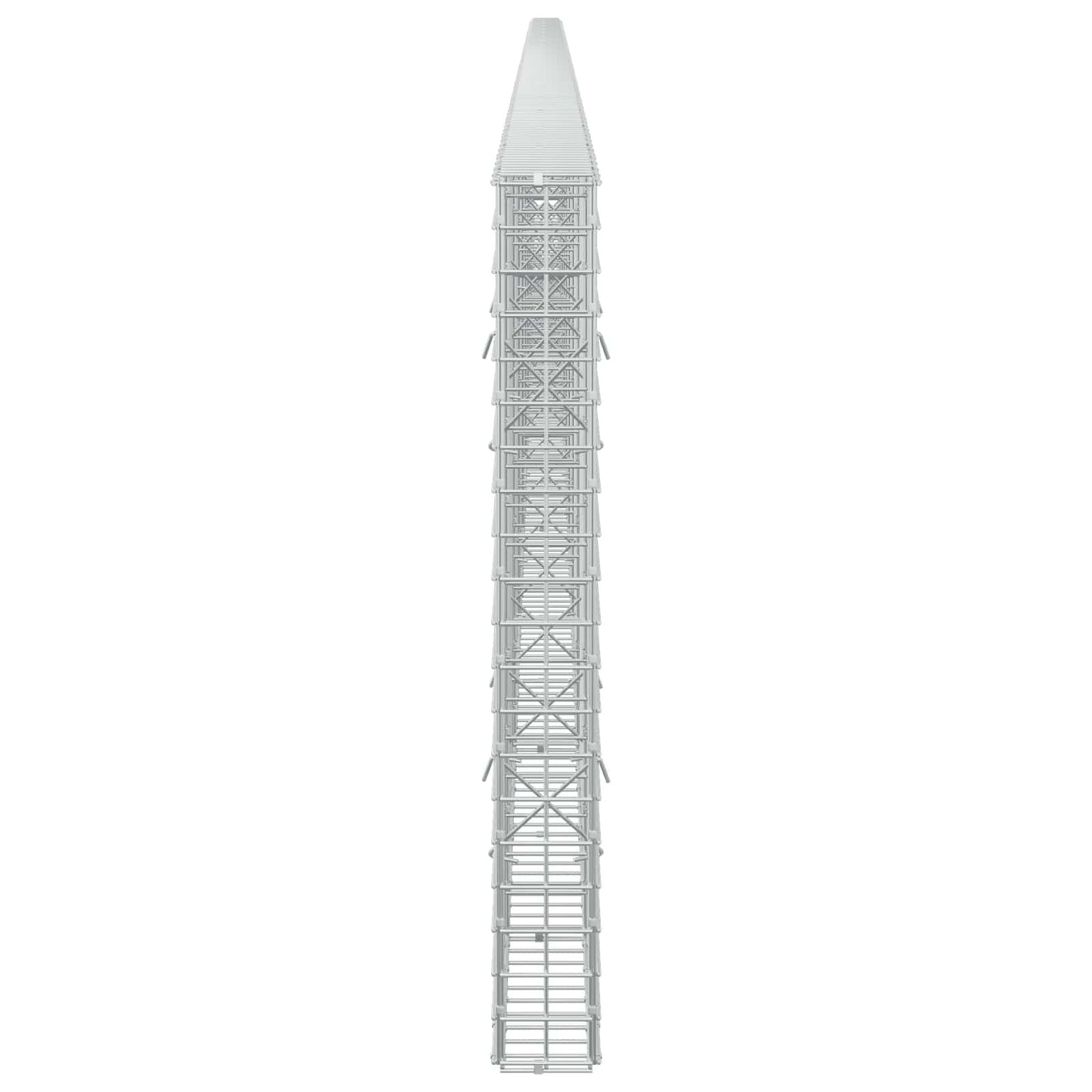 vidaXL Γκαμπιόν με σύρμα 5 mm και πλέγμα 5x5 cm 950x10x100 εκ.