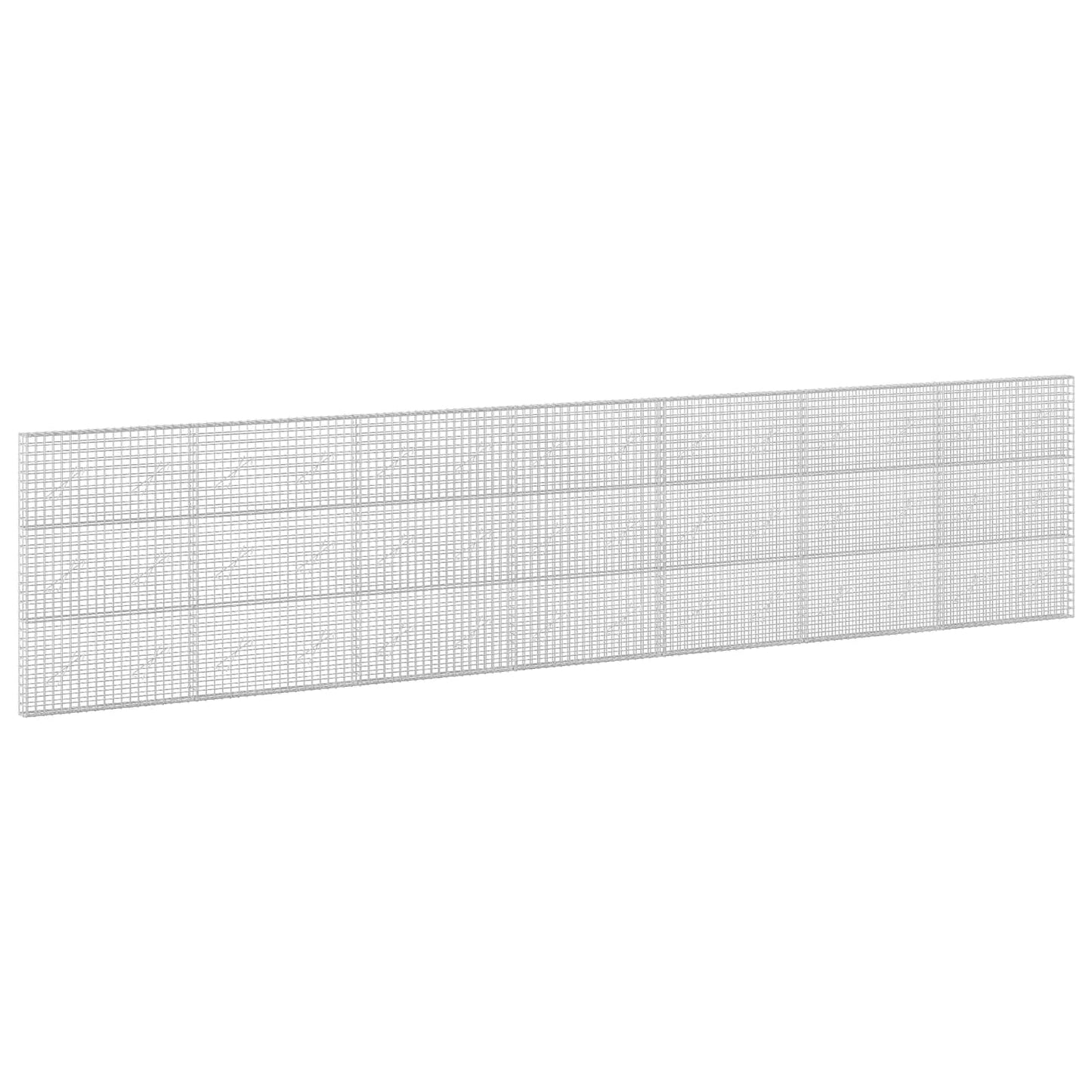 vidaXL Γκαμπιόν με σύρμα 5 mm και πλέγμα 5x5 cm 700x10x150 εκ.