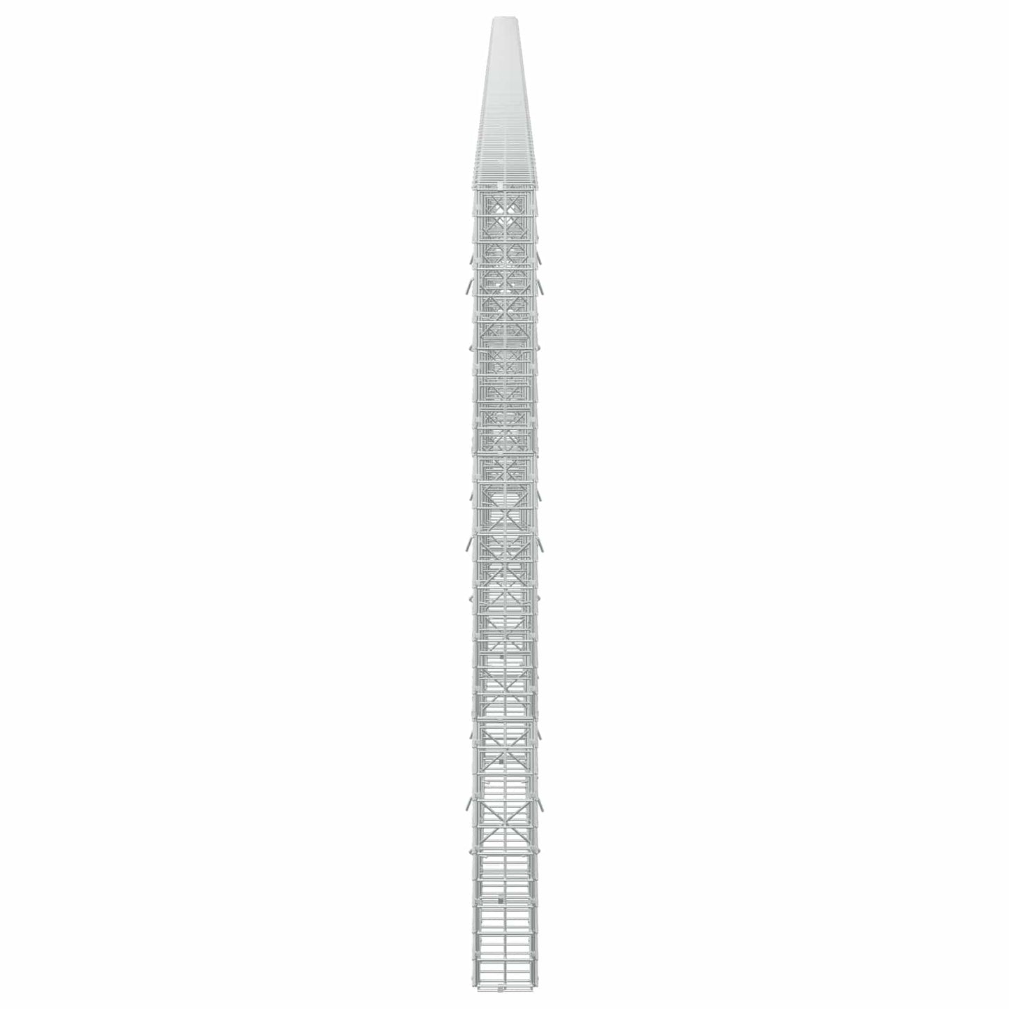 vidaXL Γκαμπιόν με σύρμα 5 mm και πλέγμα 5x5 cm 950x10x150 εκ